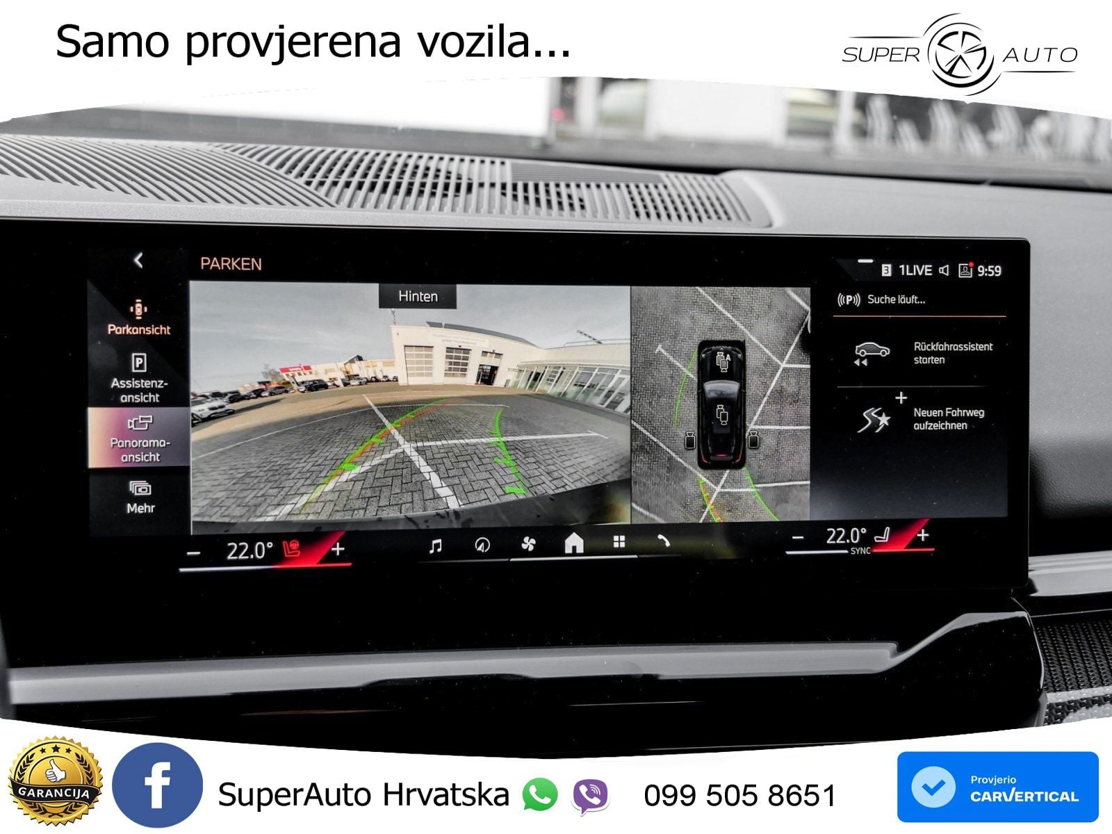 BMW 520d Touring (197 KS) Steptronic M Sport LED+GR SJED+ACC