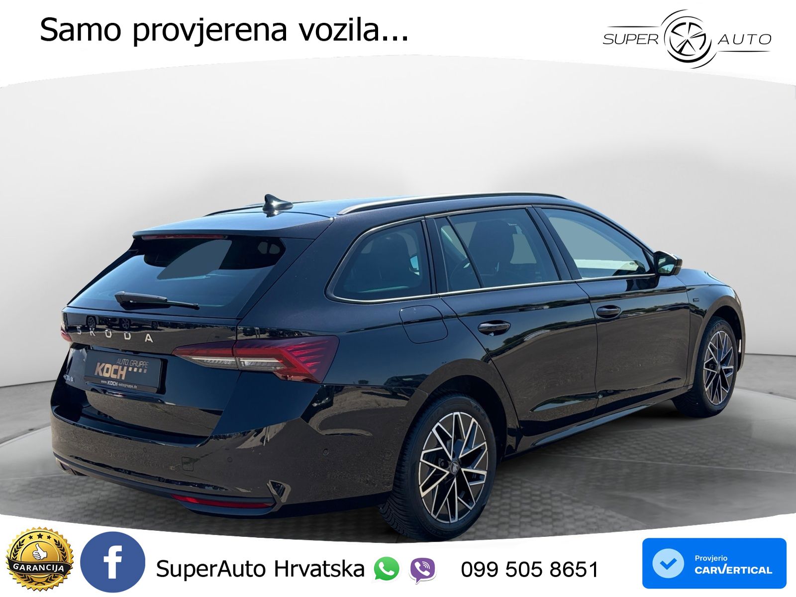 Škoda Octavia Combi 2.0 TDI (150 KS) DSG LED+GR SJED+ACC