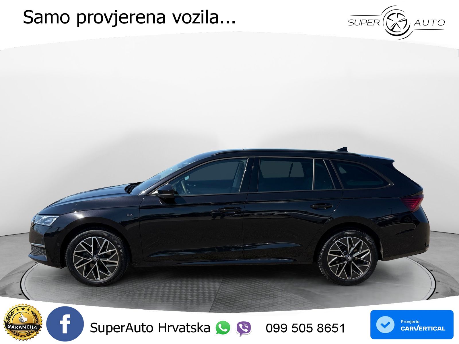 Škoda Octavia Combi 2.0 TDI (150 KS) DSG LED+GR SJED+ACC