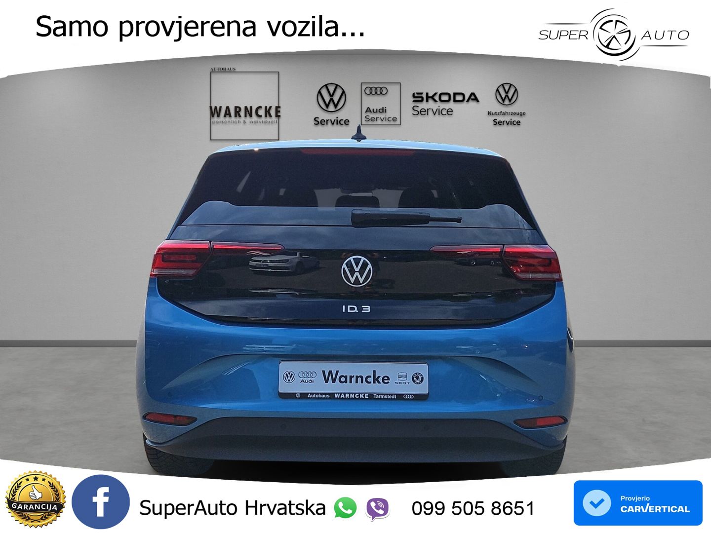 Volkswagen ID.3 Pro 62 kWh (204 KS) LED+GR SJED+ACC