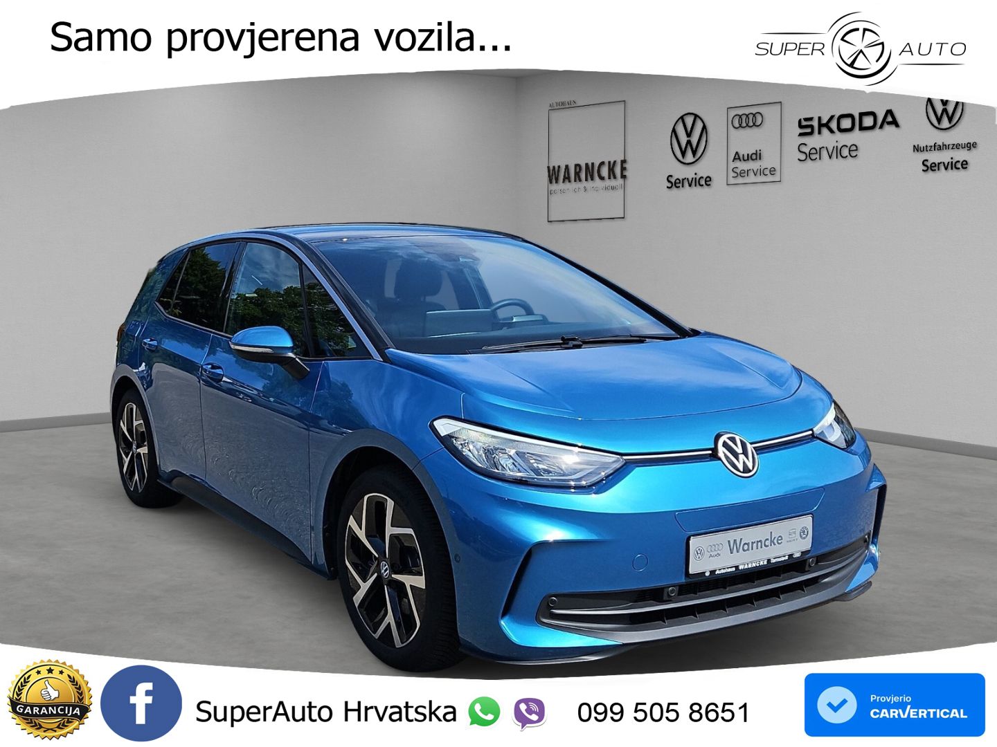 Volkswagen ID.3 Pro 62 kWh (204 KS) LED+GR SJED+ACC