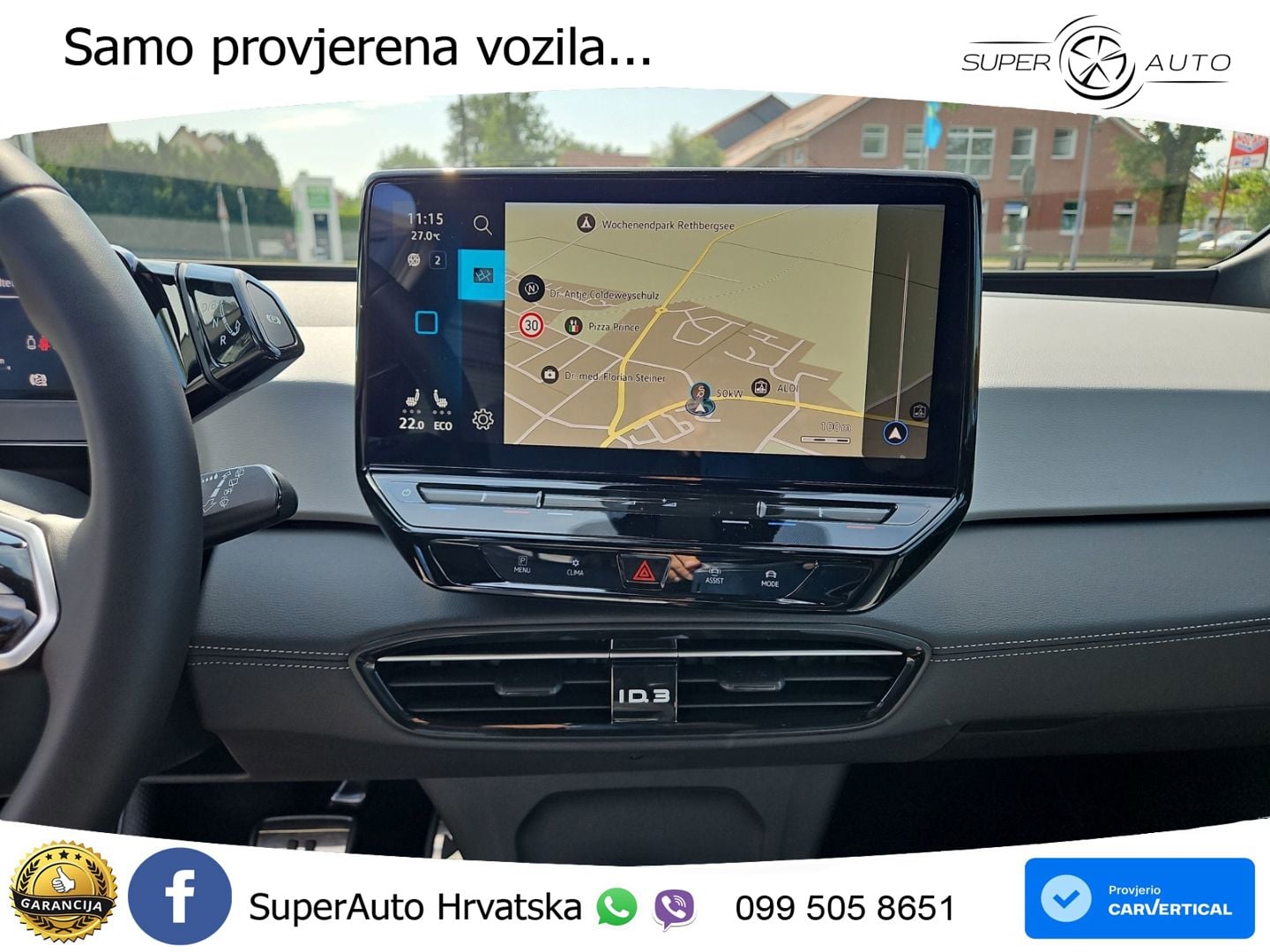 Volkswagen ID.3 Pro 62 kWh (204 KS) LED+GR SJED+ACC