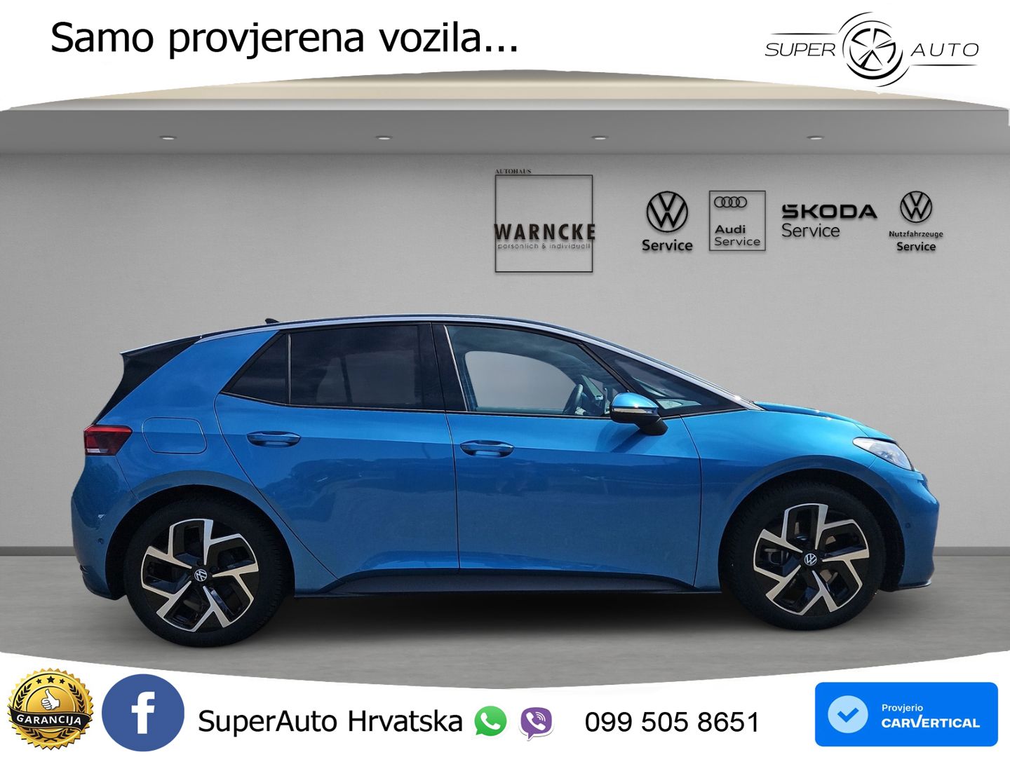 Volkswagen ID.3 Pro 62 kWh (204 KS) LED+GR SJED+ACC