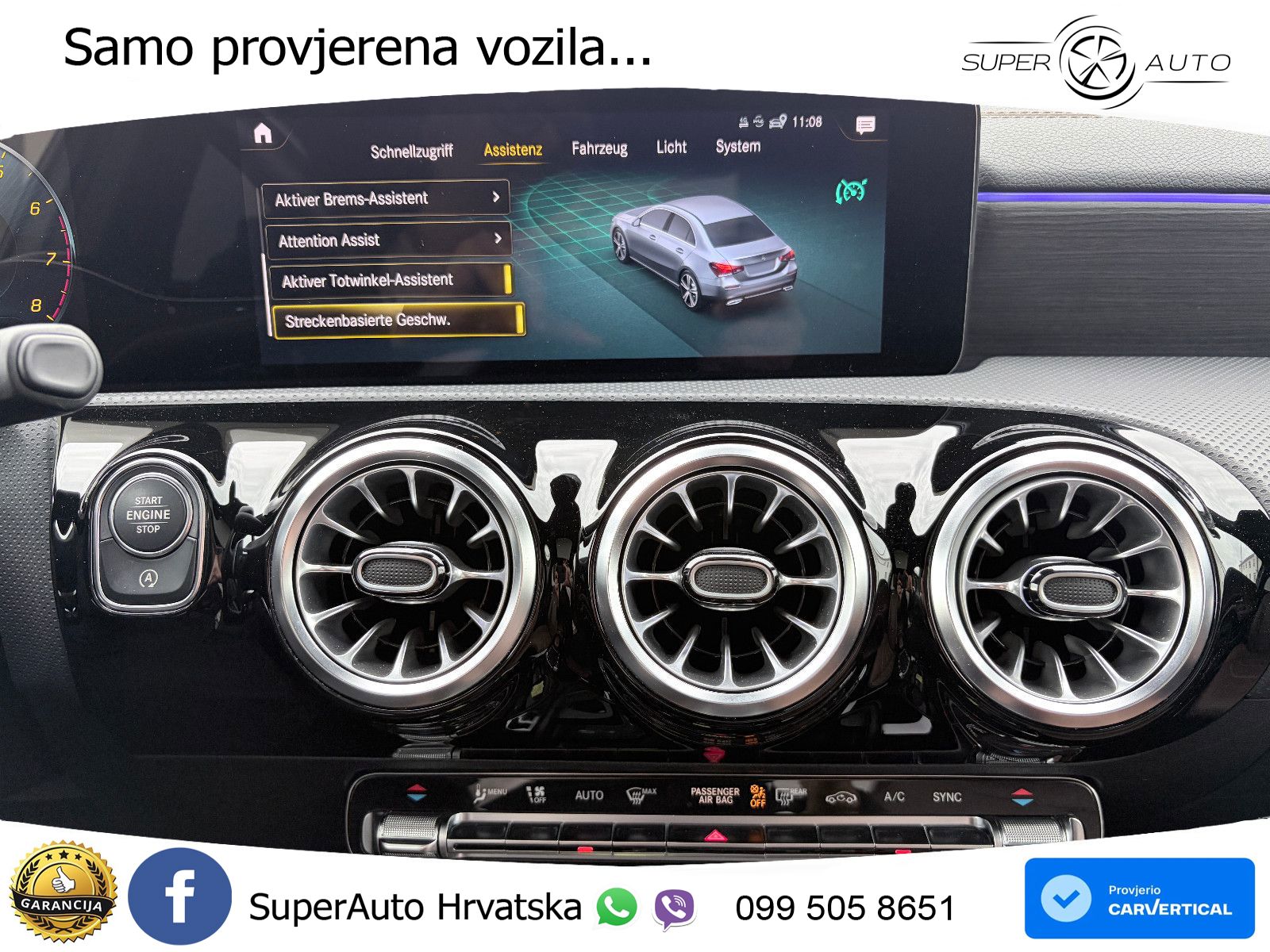 Mercedes-Benz A 250 4MATIC 8G-DCT AMG ACC+HEAD+GR SJED+360+PANO