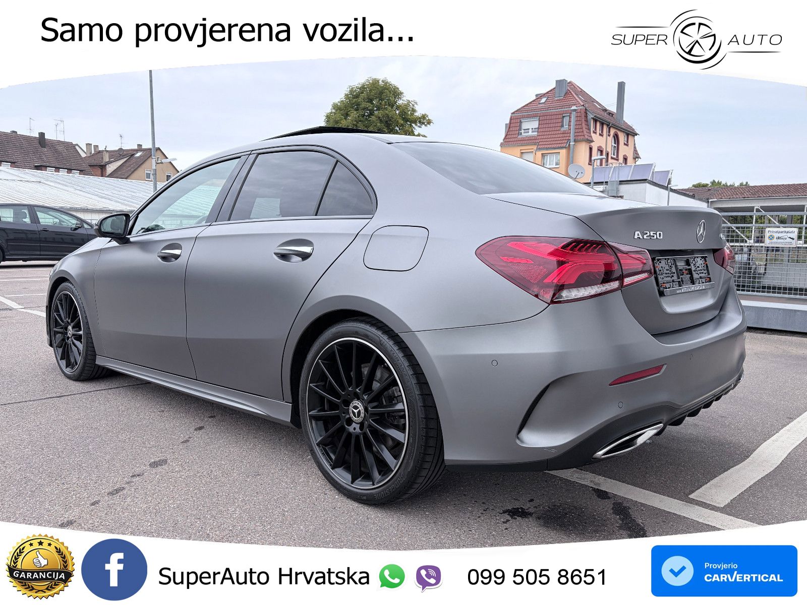 Mercedes-Benz A 250 4MATIC 8G-DCT AMG ACC+HEAD+GR SJED+360+PANO