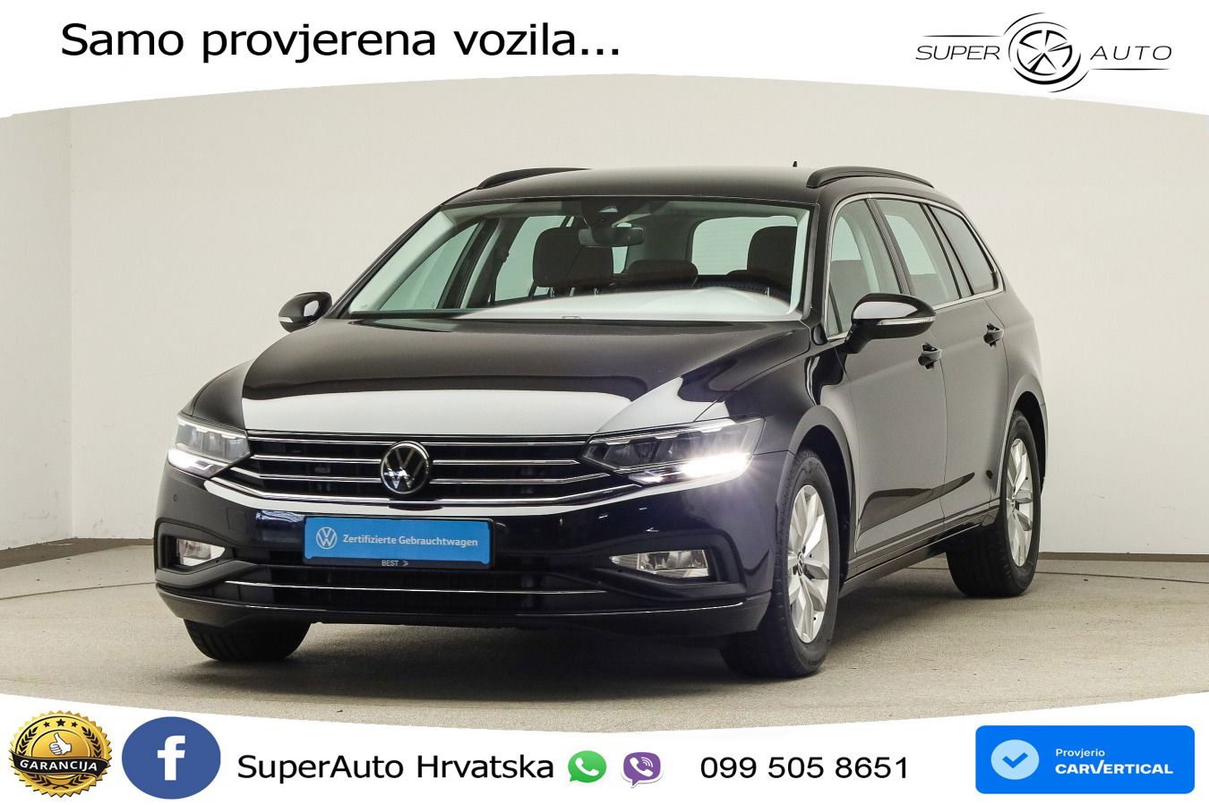 Volkswagen Passat Variant 1.5 TSI (150 KS) DSG ACT Business LED+GR SJED+ACC