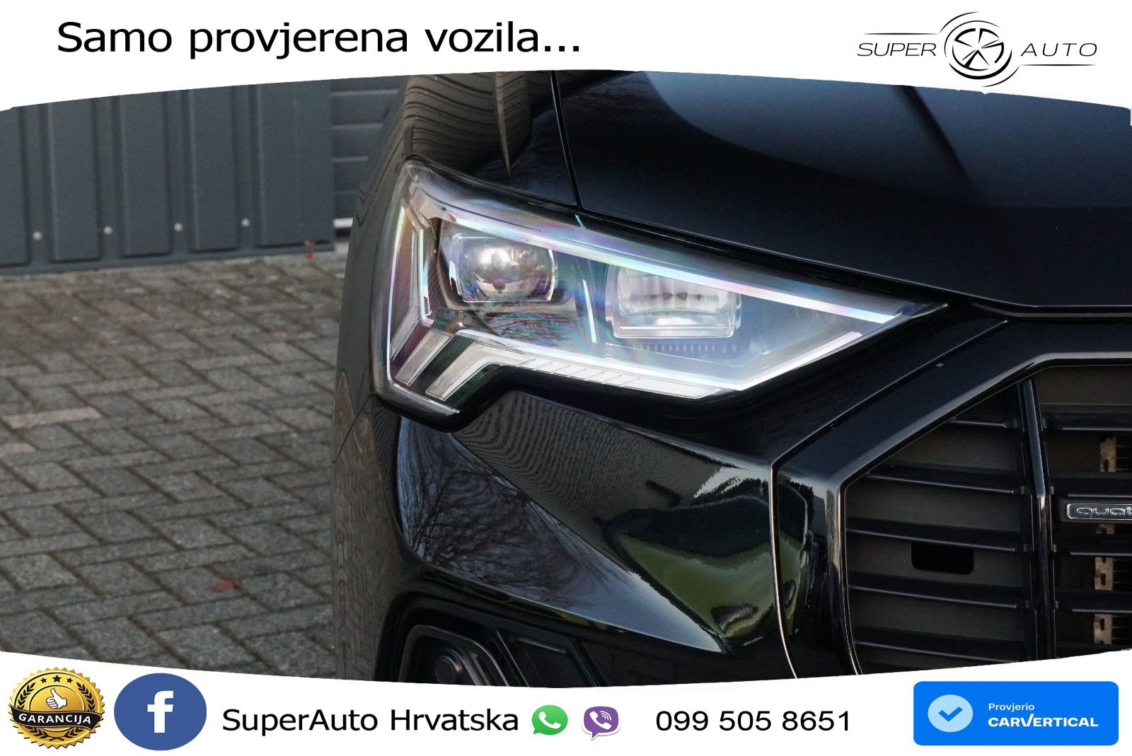 Audi Q3 40 TDI (200 KS) quattro S tronic S line LED+GR SJED+ACC