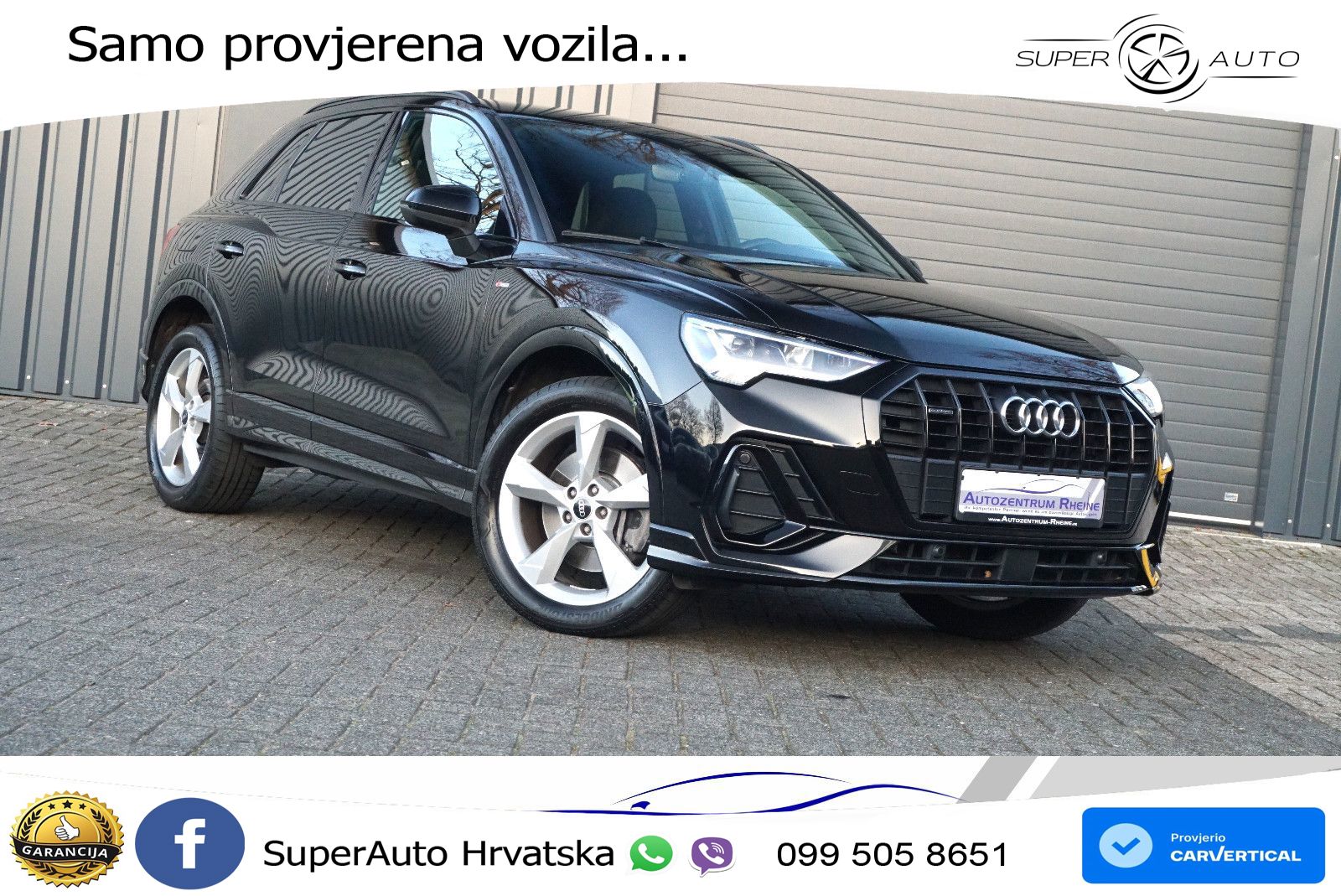 Audi Q3 40 TDI (200 KS) quattro S tronic S line LED+GR SJED+ACC