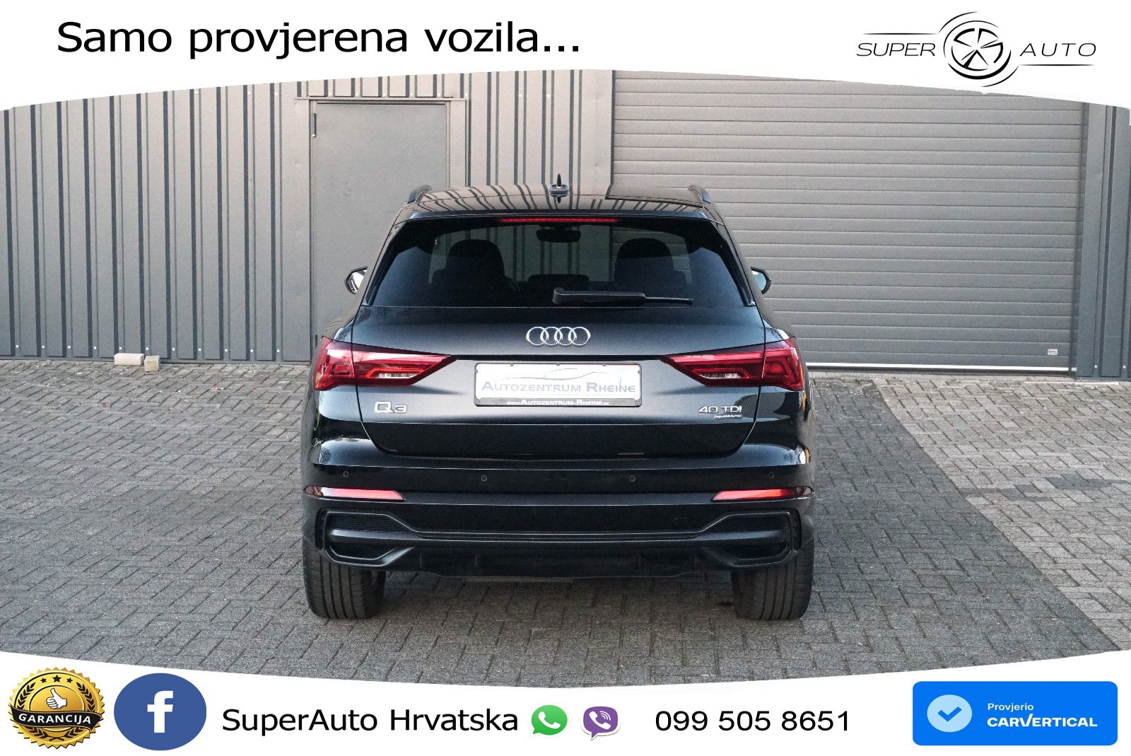 Audi Q3 40 TDI (200 KS) quattro S tronic S line LED+GR SJED+ACC