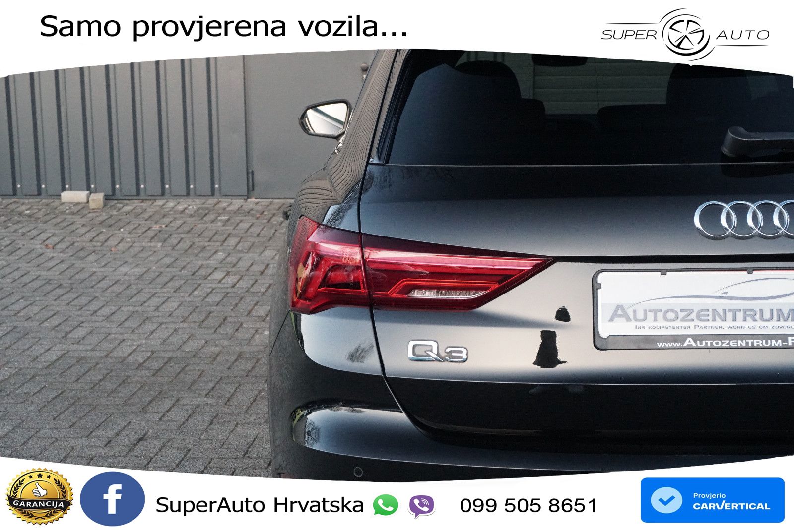Audi Q3 40 TDI (200 KS) quattro S tronic S line LED+GR SJED+ACC