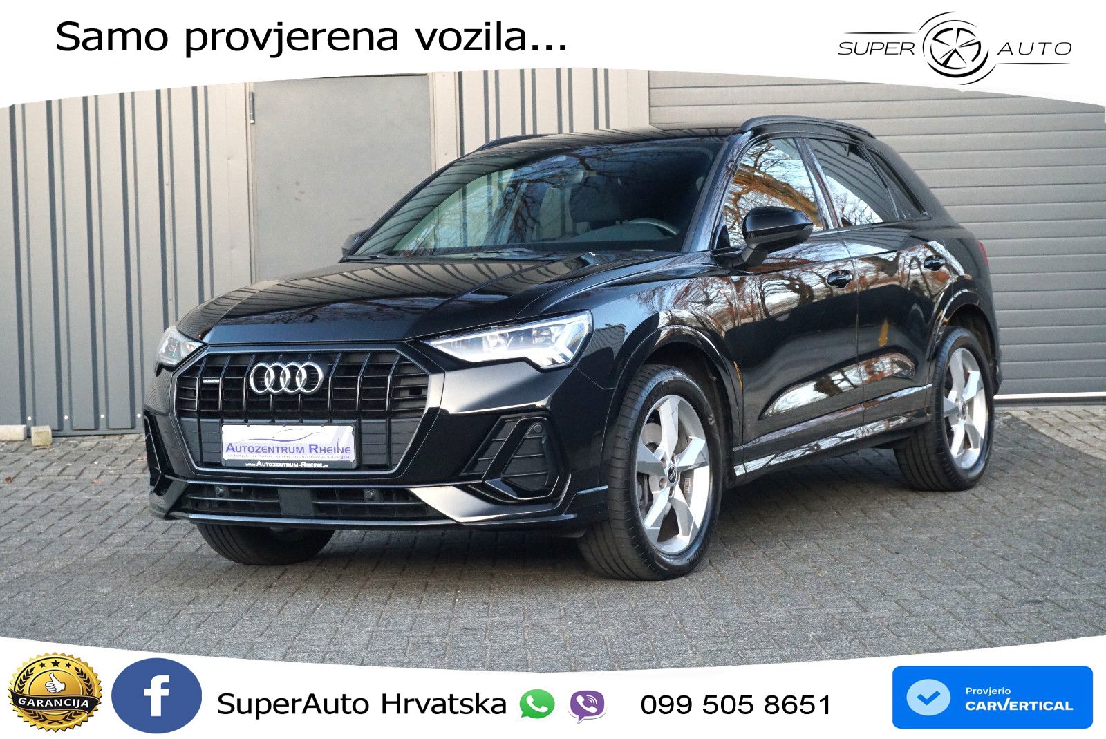 Audi Q3 40 TDI (200 KS) quattro S tronic S line LED+GR SJED+ACC