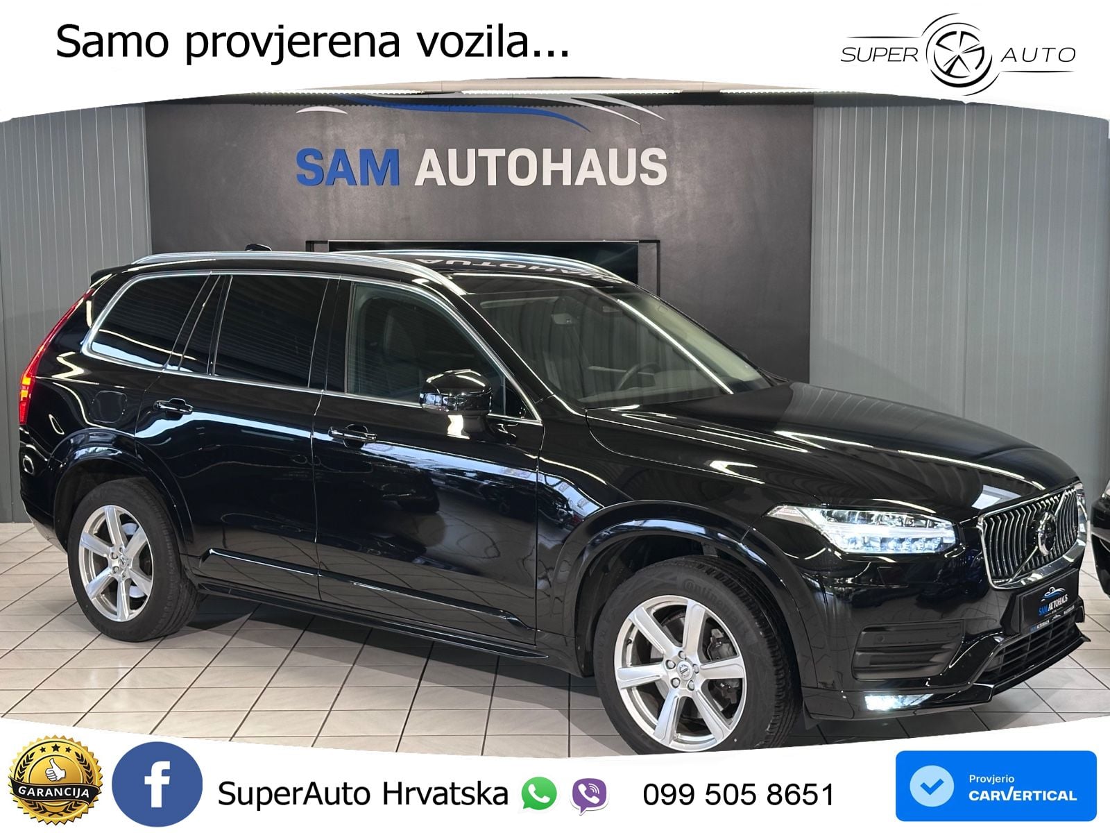 Volvo XC90 2.0 B5 AWD Automatic LED+GR SJED+ACC