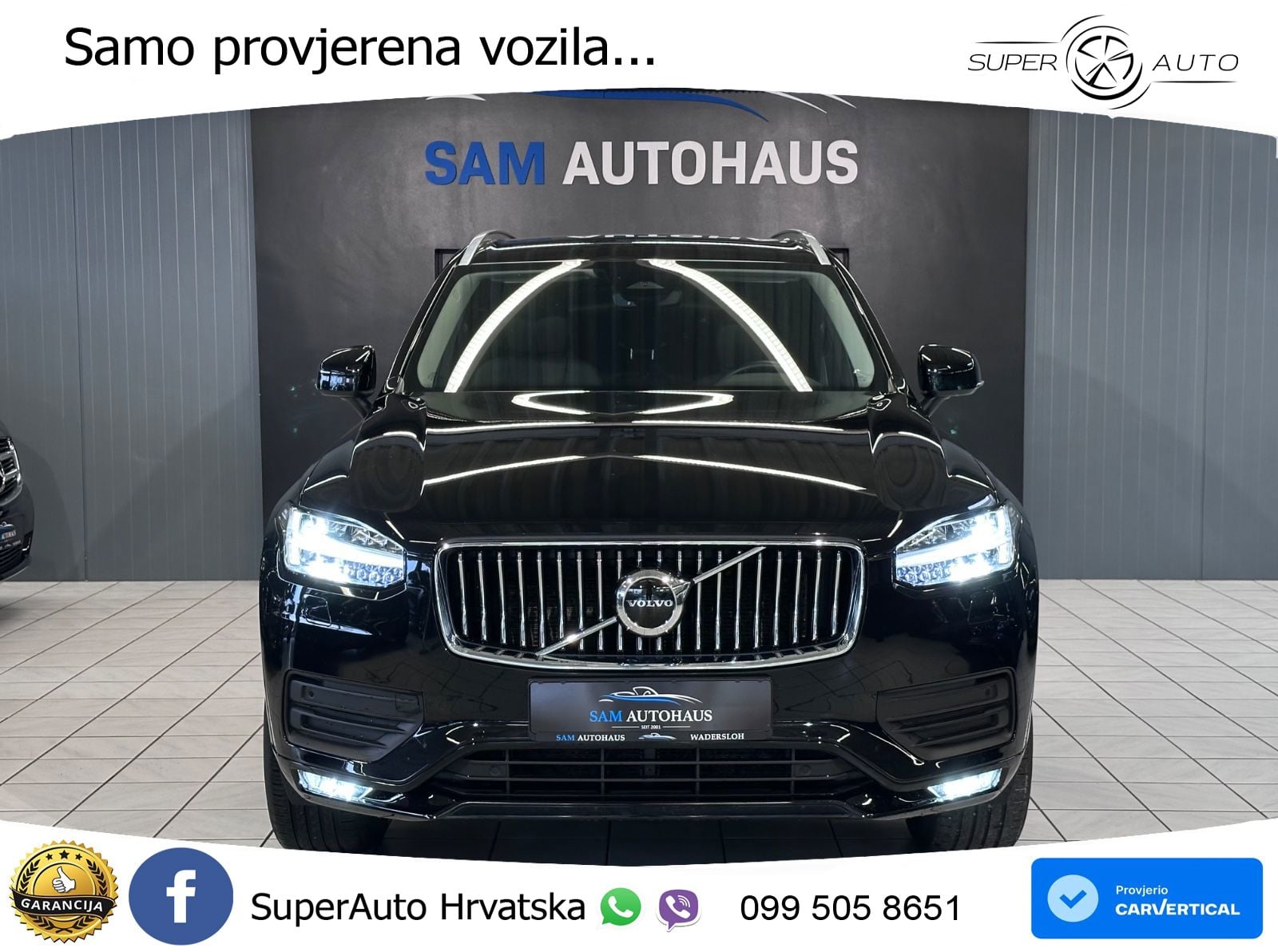 Volvo XC90 2.0 B5 AWD Automatic LED+GR SJED+ACC