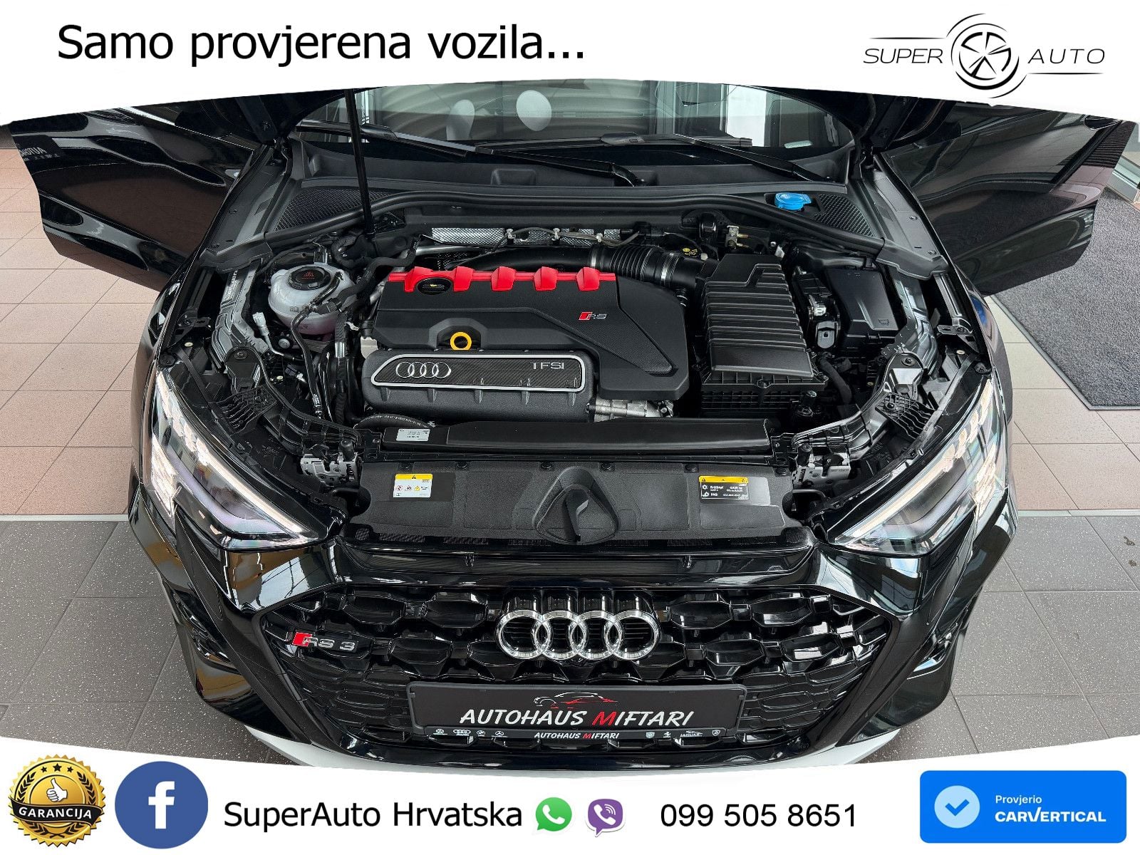 Audi RS3 Sedan 2.5 TFSI (400 KS) quattro S tronic MATRIX+GR SJED+KAM