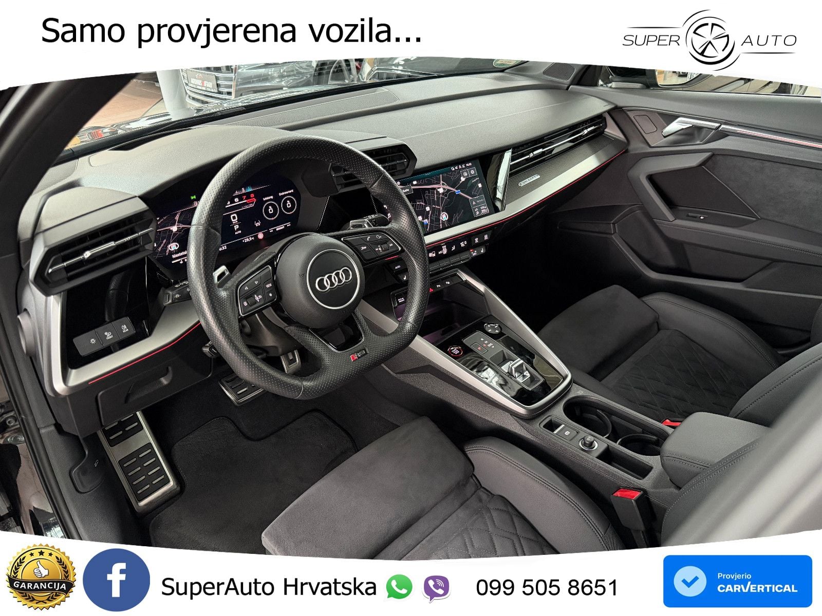 Audi RS3 Sedan 2.5 TFSI (400 KS) quattro S tronic MATRIX+GR SJED+KAM