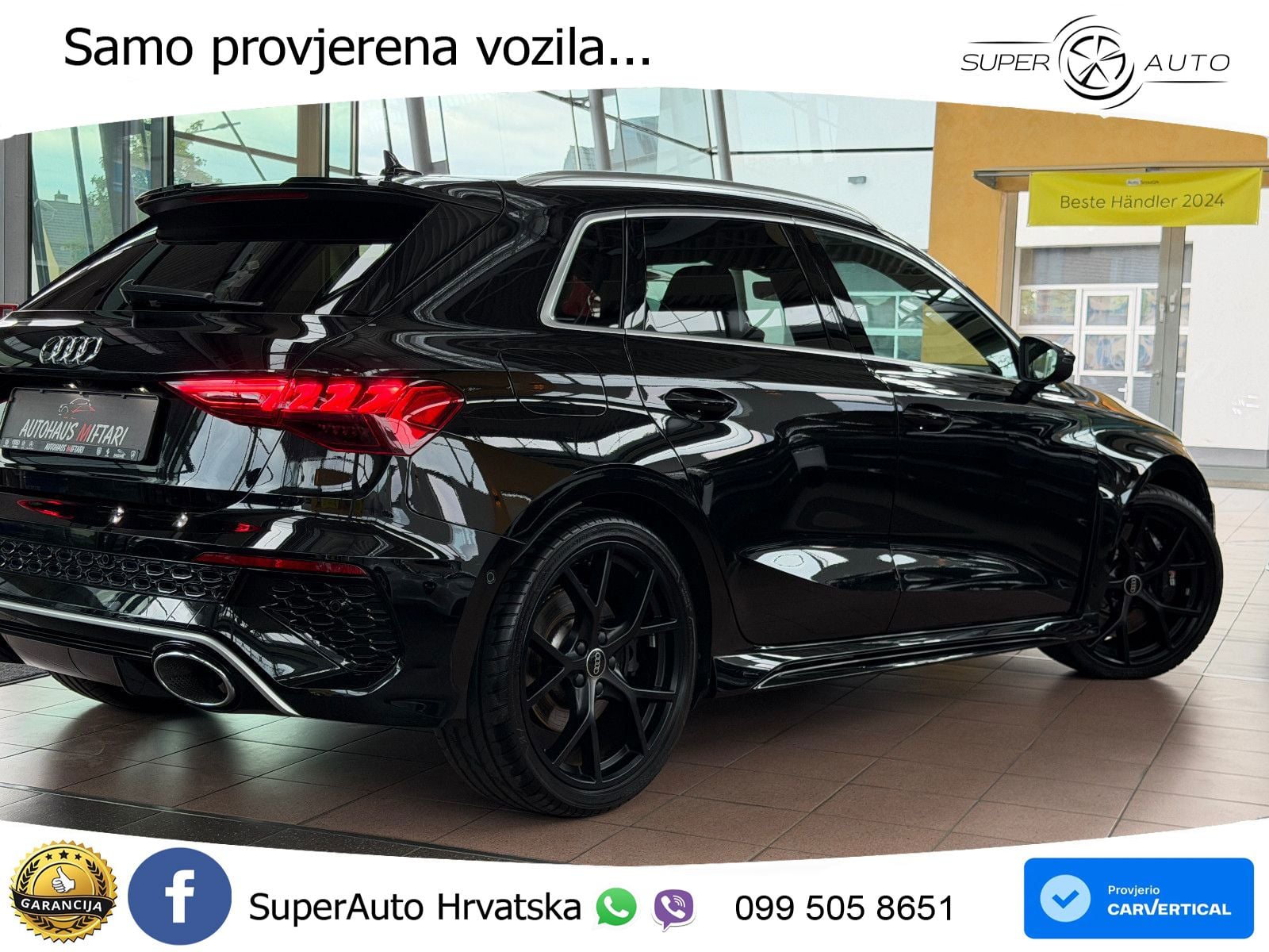 Audi RS3 Sedan 2.5 TFSI (400 KS) quattro S tronic MATRIX+GR SJED+KAM