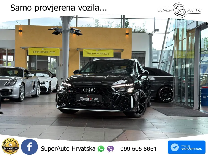 Audi RS3 Sedan 2.5 TFSI (400 KS) quattro S tronic MATRIX+GR SJED+KAM