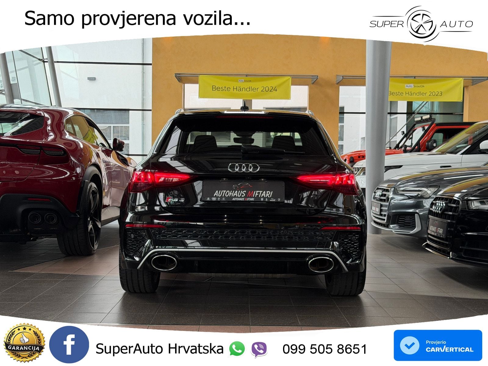 Audi RS3 Sedan 2.5 TFSI (400 KS) quattro S tronic MATRIX+GR SJED+KAM