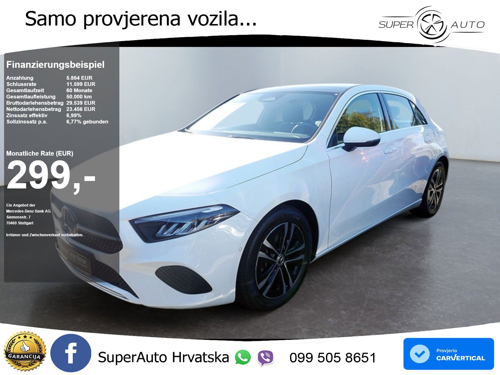 Mercedes-Benz A 200d 8G-DCT