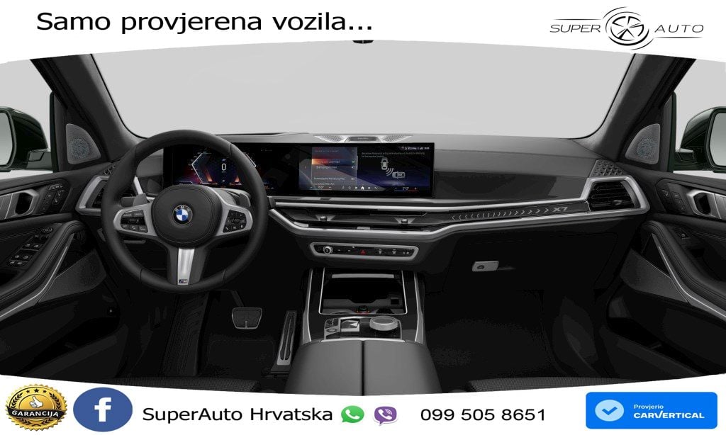 BMW X7 40d (352 KS) xDrive Steptronic M Sport ZRAČNI+ACC+GR SJED+KAM+PANO