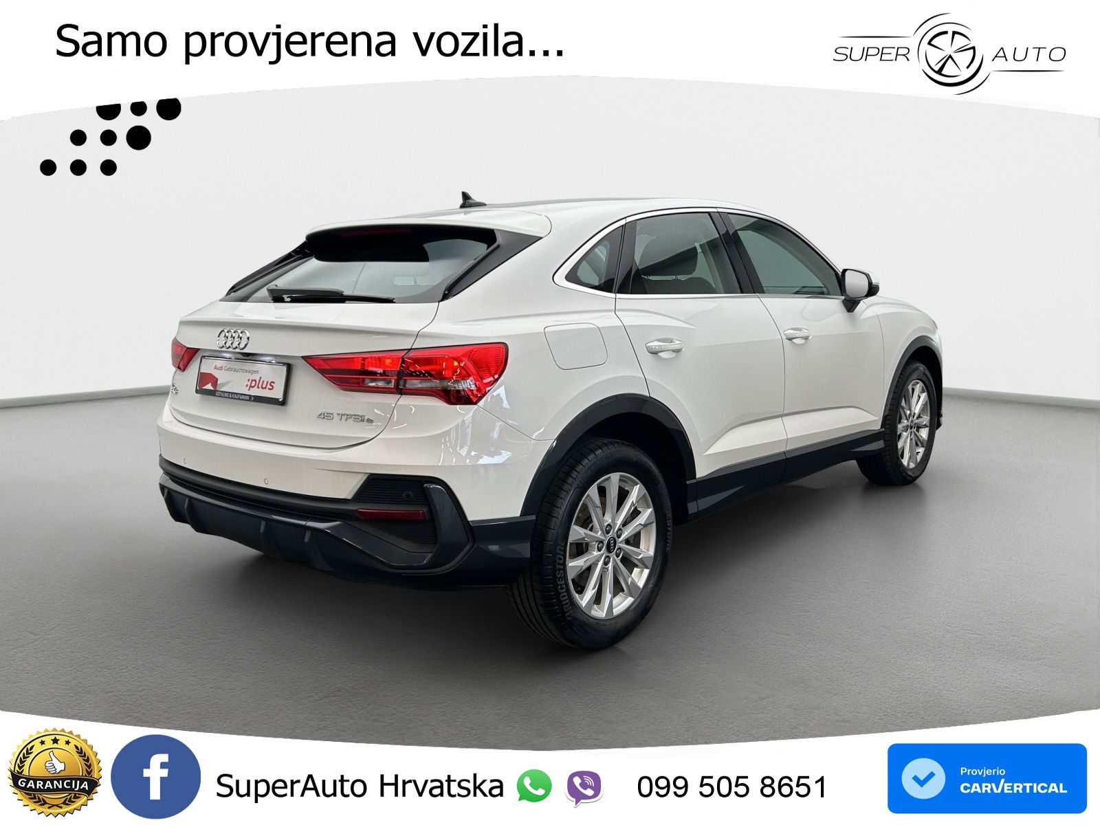 Audi Q3 Sportback 45 TFSIe (245 KS) S tronic