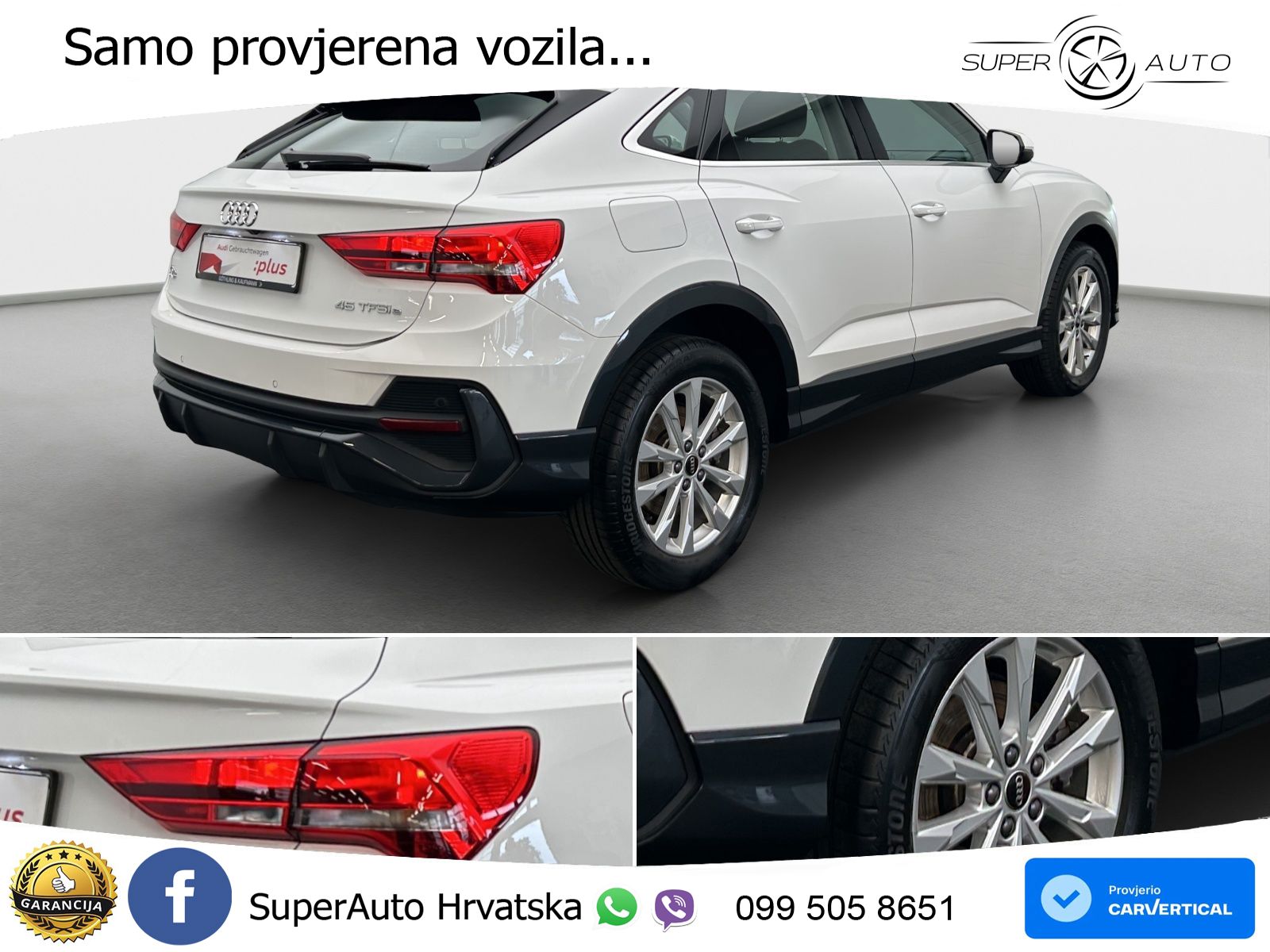 Audi Q3 Sportback 45 TFSIe (245 KS) S tronic