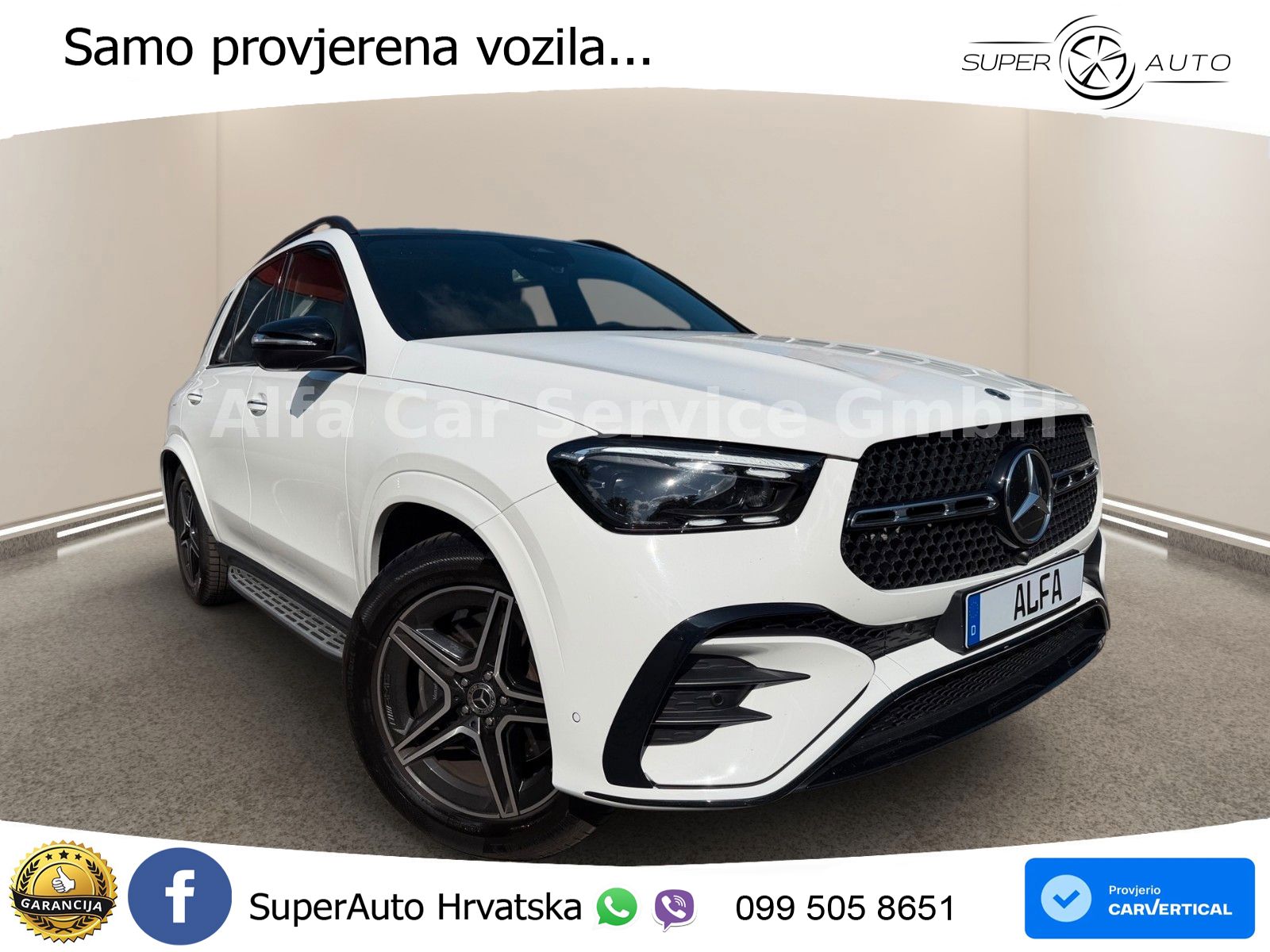 Mercedes GLE 450 3.0 (381 KS) EQ Boost 4MATIC 9G-TRONIC AMG ACC+GR SJED+360+PANO
