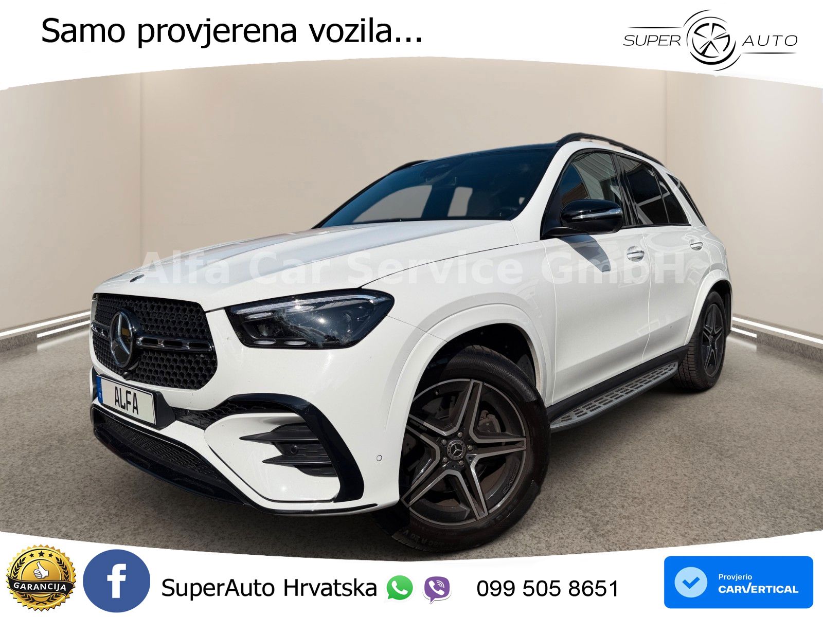 Mercedes GLE 450 3.0 (381 KS) EQ Boost 4MATIC 9G-TRONIC AMG ACC+GR SJED+360+PANO