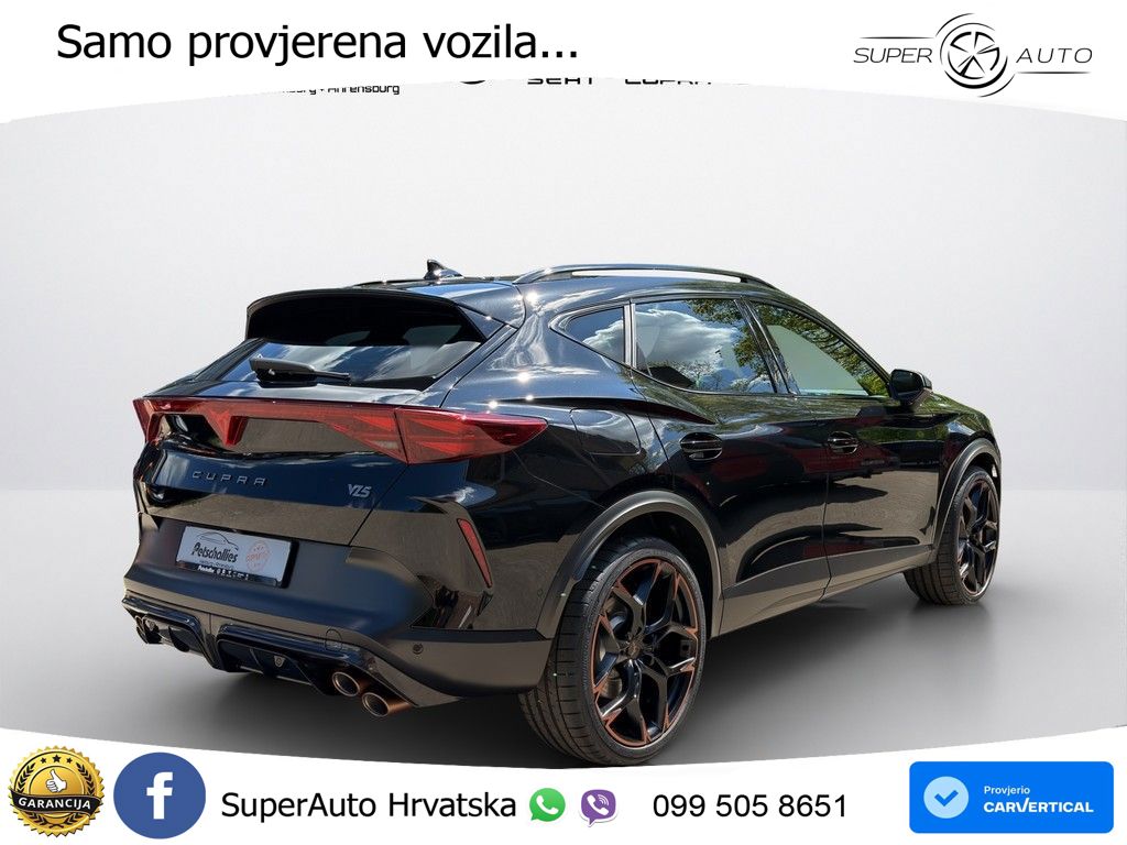 Cupra Formentor VZ5 2.5 TSI (390 KS) 4Drive DSG LED+GR SJED+ACC