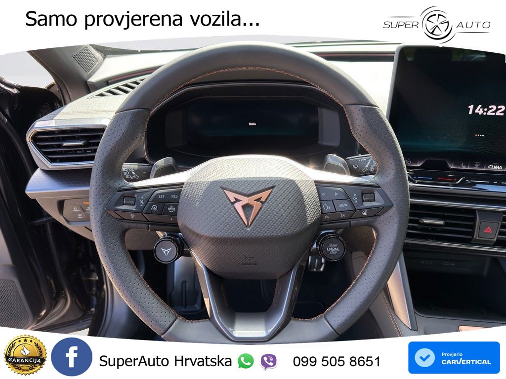 Cupra Formentor VZ5 2.5 TSI (390 KS) 4Drive DSG LED+GR SJED+ACC
