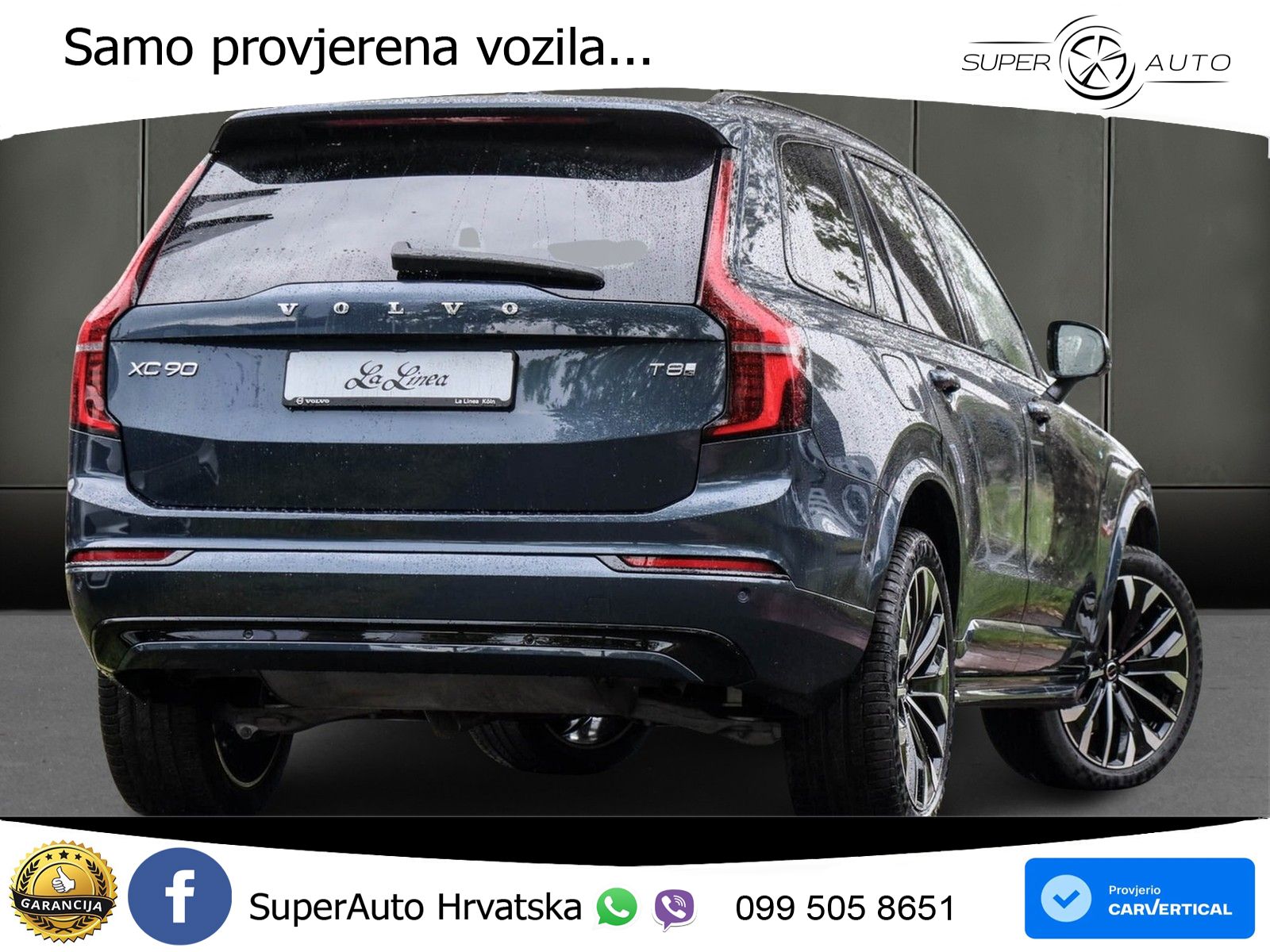 Volvo XC90 2.0 T8 AWD Automatic LED+GR SJED+ACC