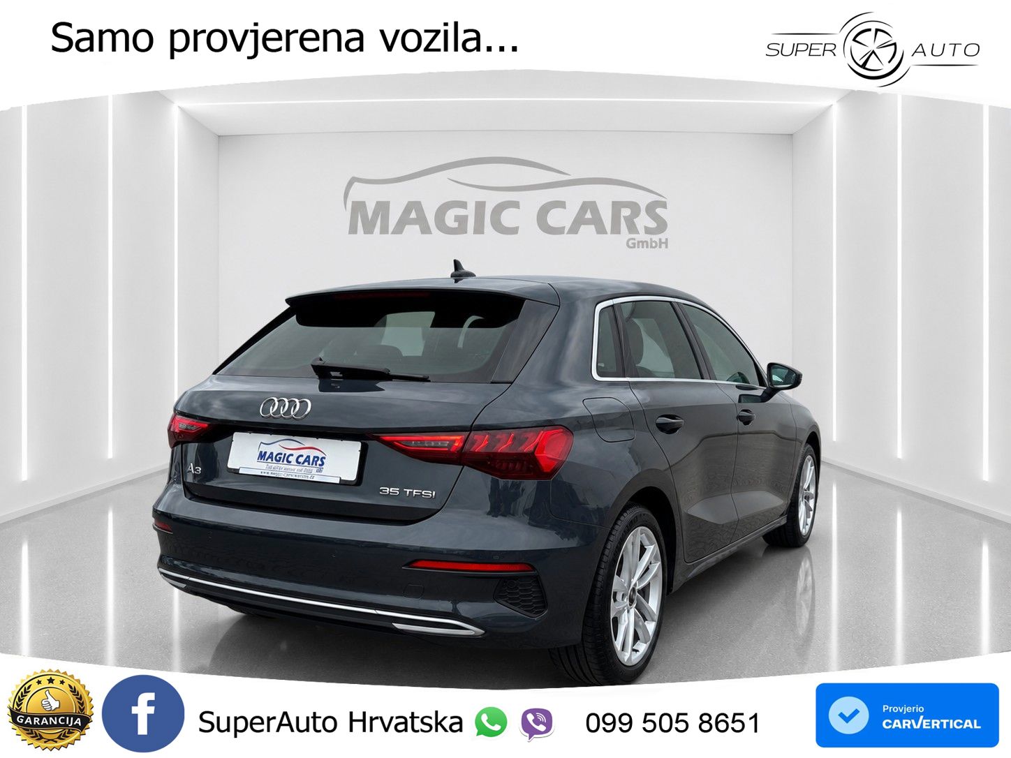 Audi A3 35 TFSI (150 KS) S tronic LED+GR SJED+ACC