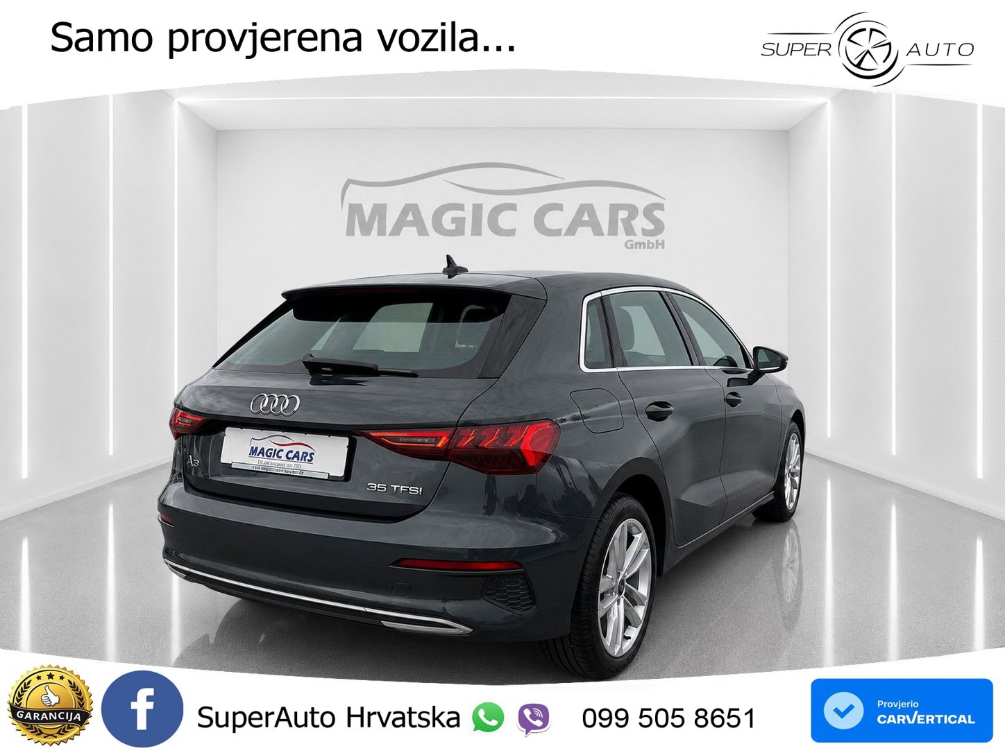 Audi A3 35 TFSI (150 KS) S tronic LED+GR SJED+ACC