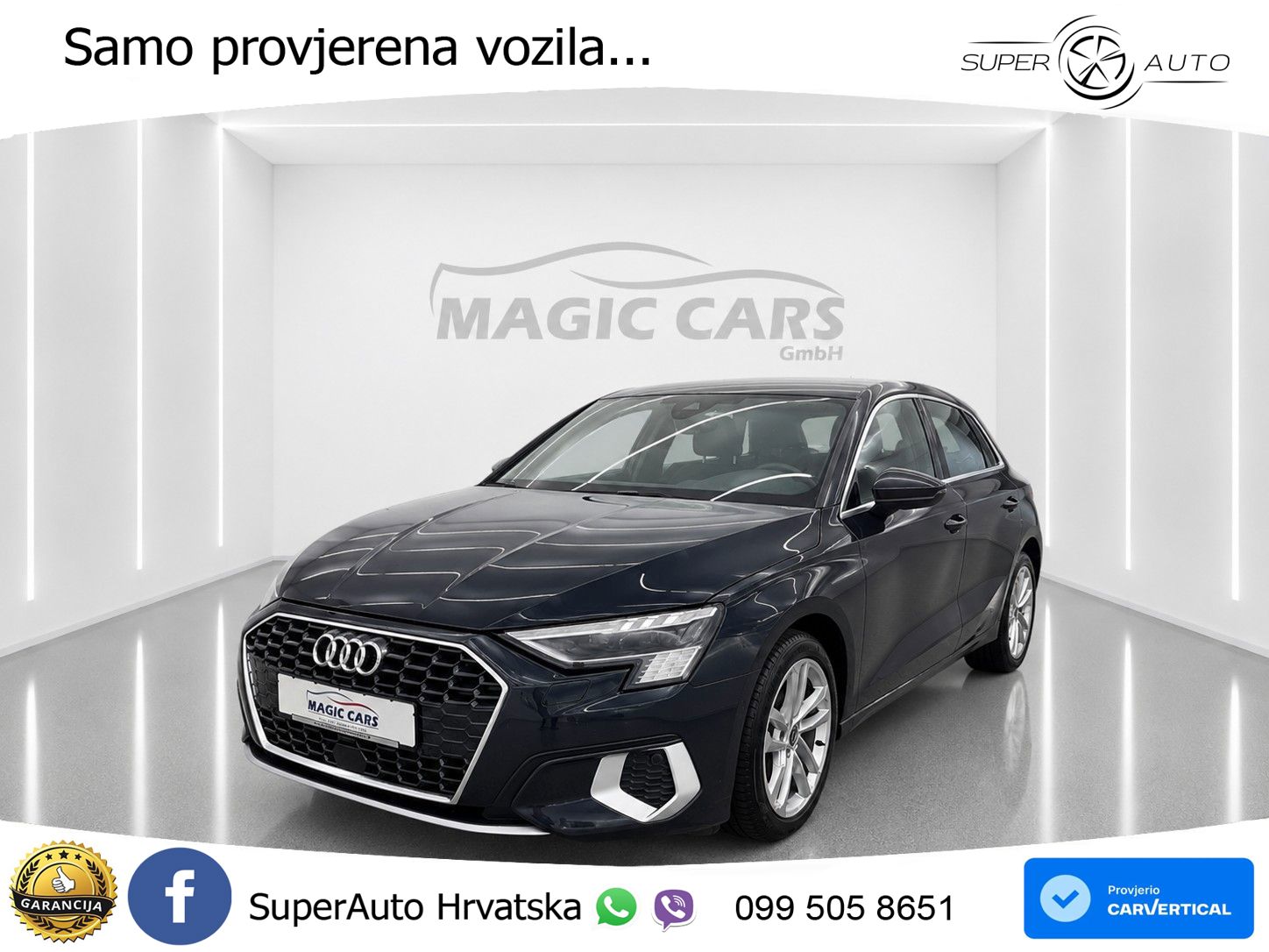 Audi A3 35 TFSI (150 KS) S tronic LED+GR SJED+ACC