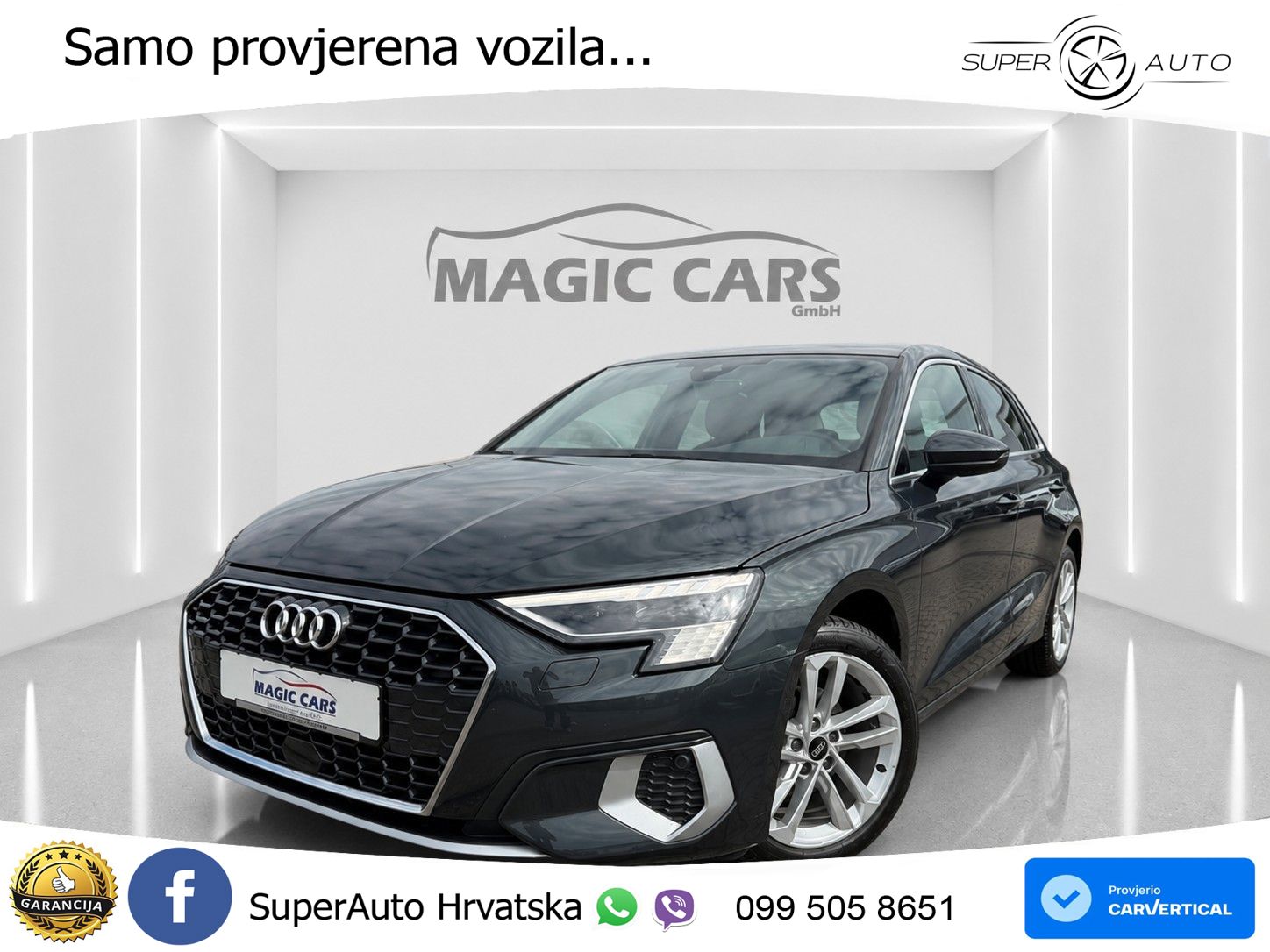 Audi A3 35 TFSI (150 KS) S tronic LED+GR SJED+ACC