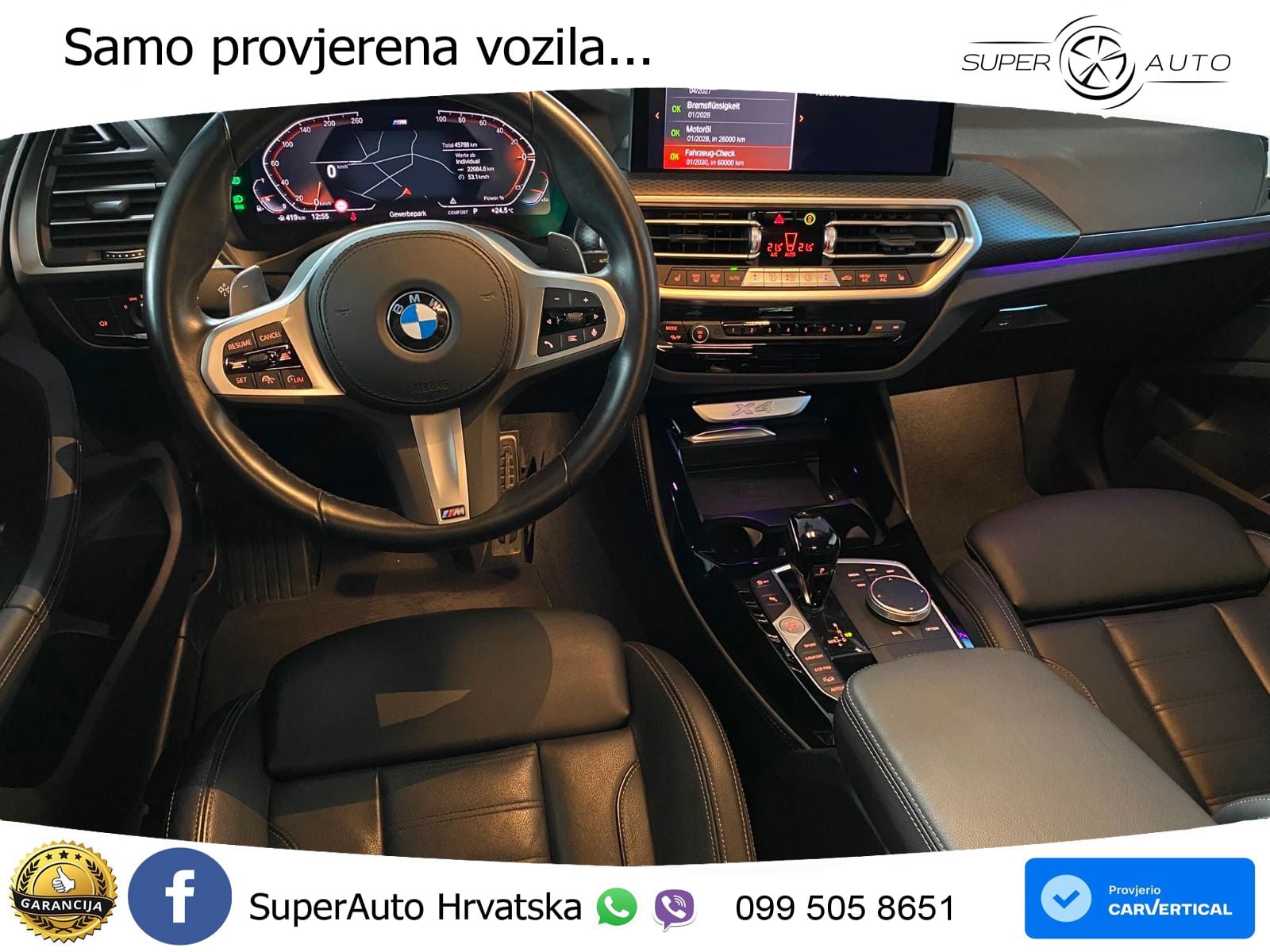 BMW X4 30i (245 KS) xDrive Steptronic M Sport LED+GR SJED+ACC