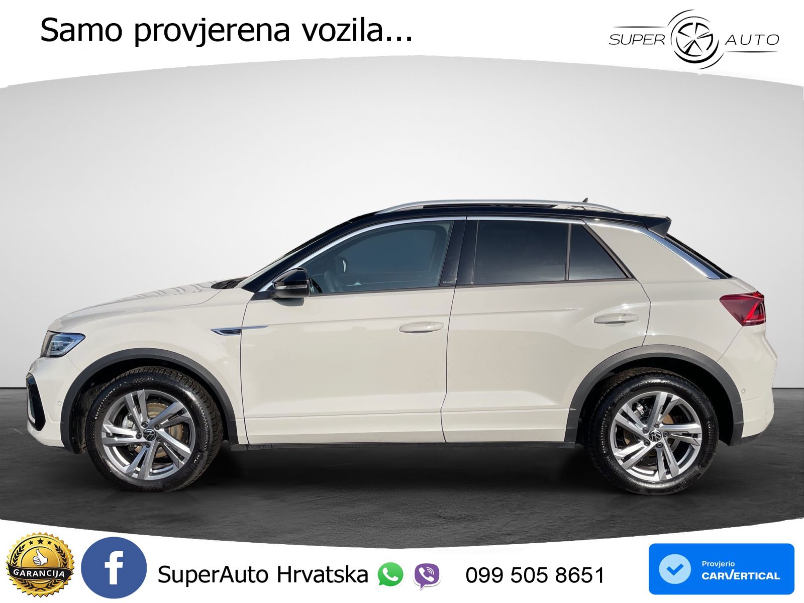 Volkswagen T-Roc 1.5 TSI (150 KS) DSG R-Line LED+GR SJED+ACC