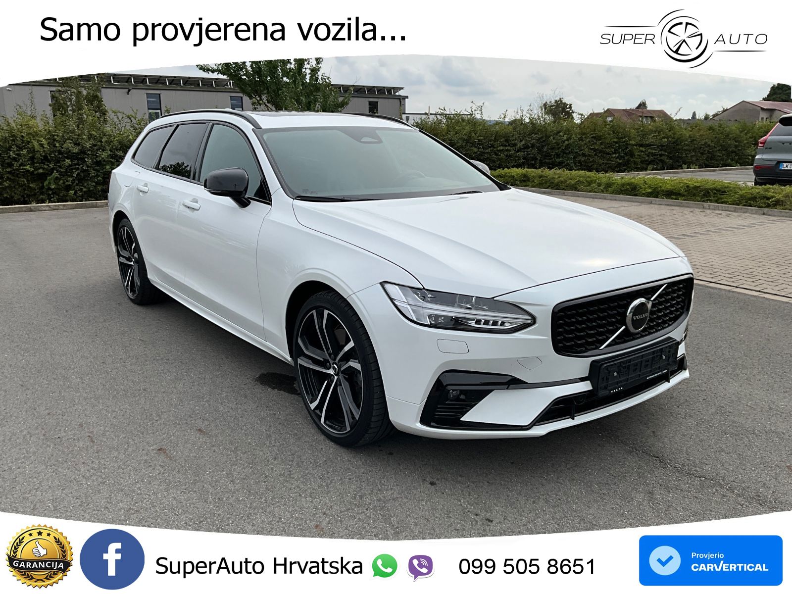 Volvo V90 2.0 B5 Diesel AWD Geartronic LED+GR SJED+ACC