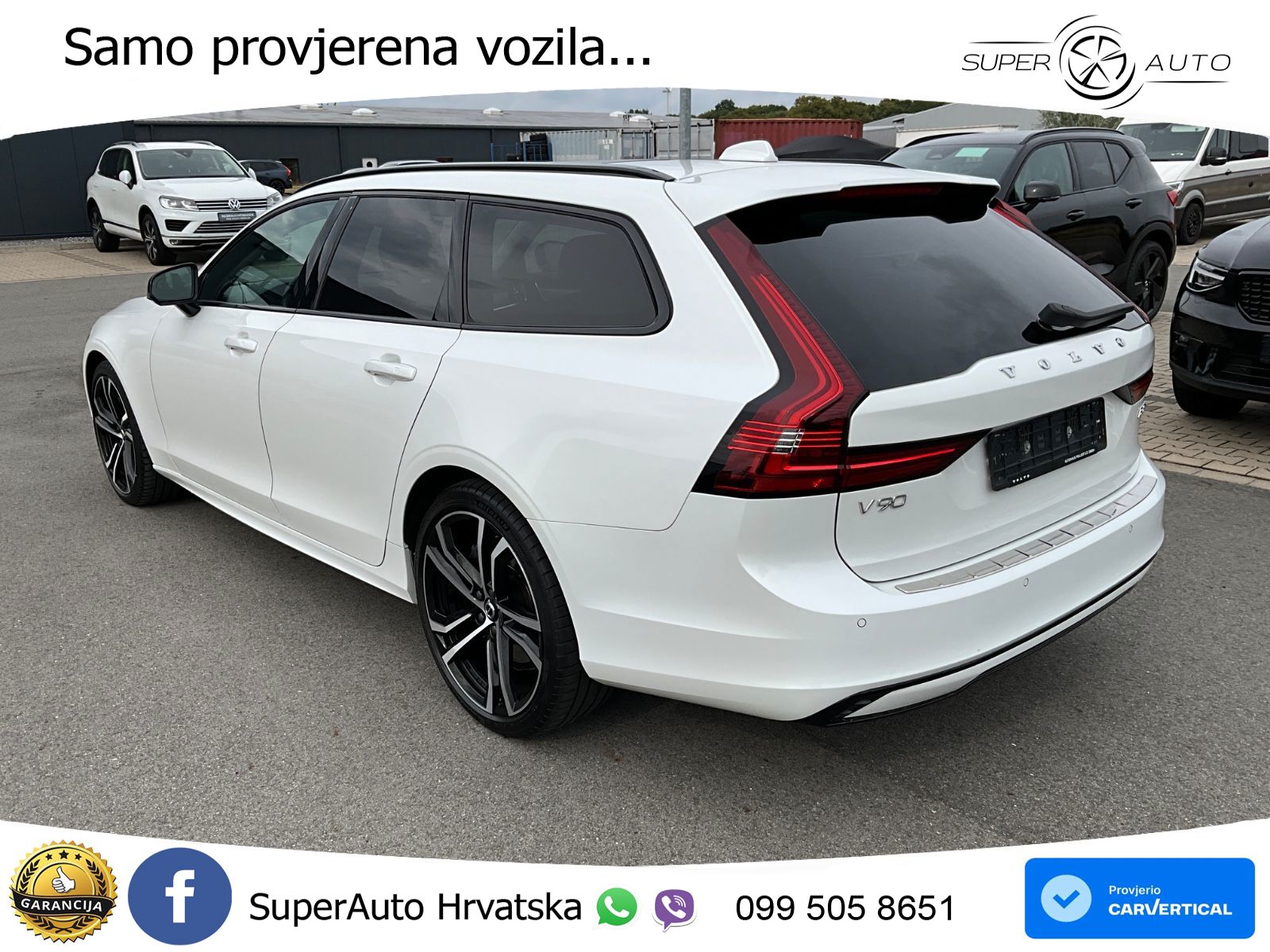 Volvo V90 2.0 B5 Diesel AWD Geartronic LED+GR SJED+ACC