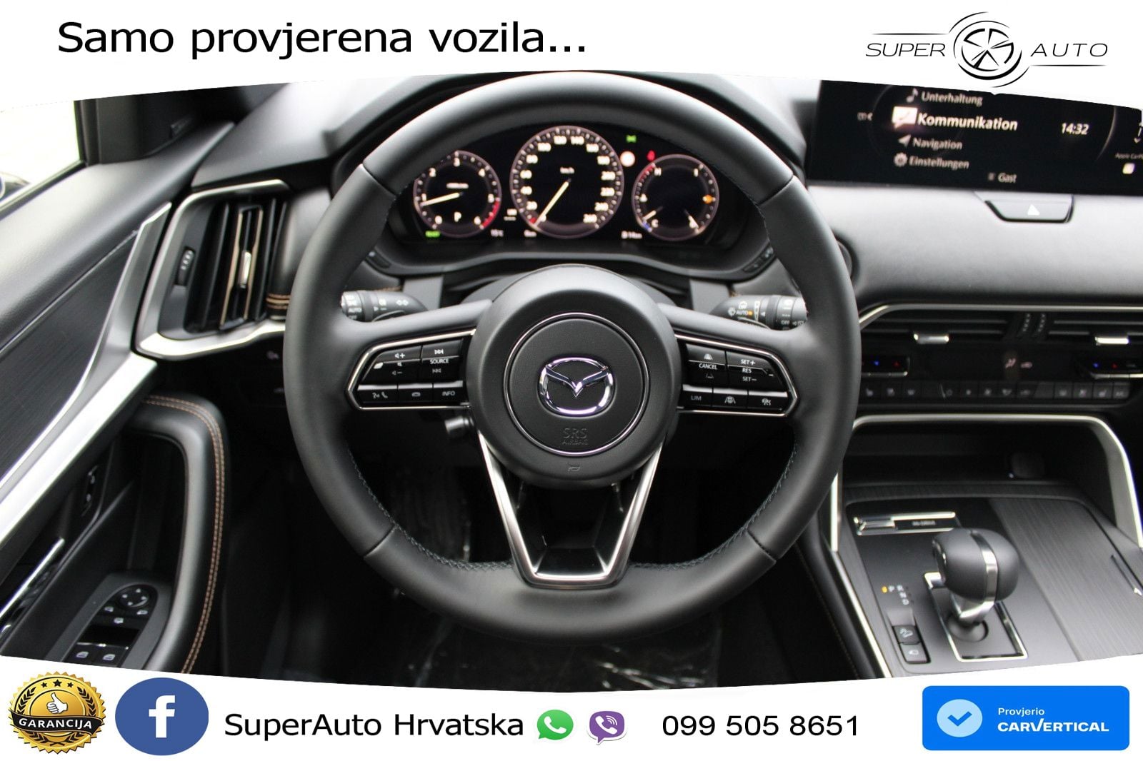 Mazda CX-60 3.3 e-Skyactiv D (254 KS) AWD Automatic MATRIX+GR SJED+KAM