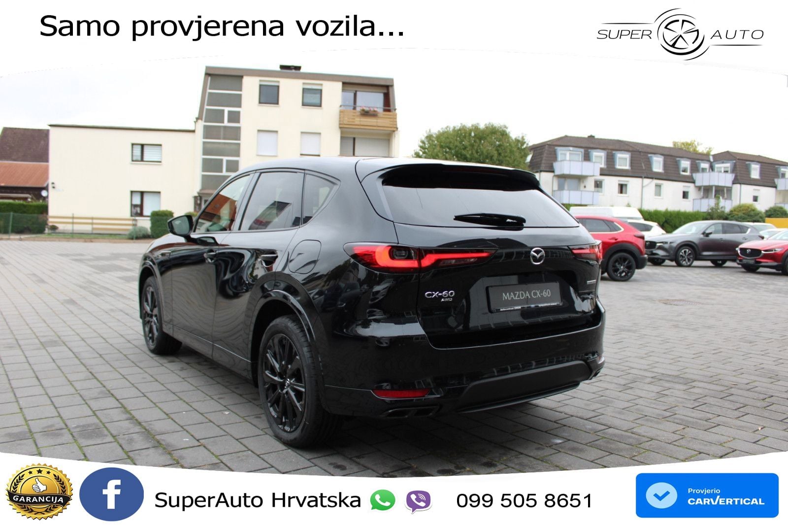 Mazda CX-60 3.3 e-Skyactiv D (254 KS) AWD Automatic MATRIX+GR SJED+KAM