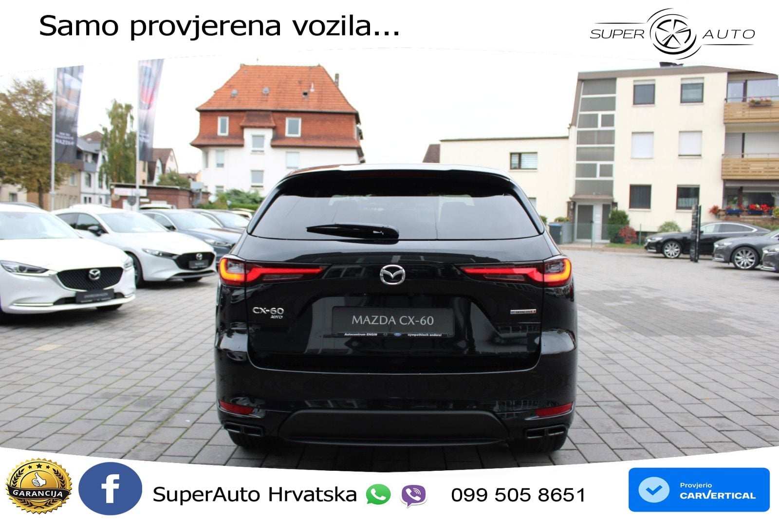 Mazda CX-60 3.3 e-Skyactiv D (254 KS) AWD Automatic MATRIX+GR SJED+KAM