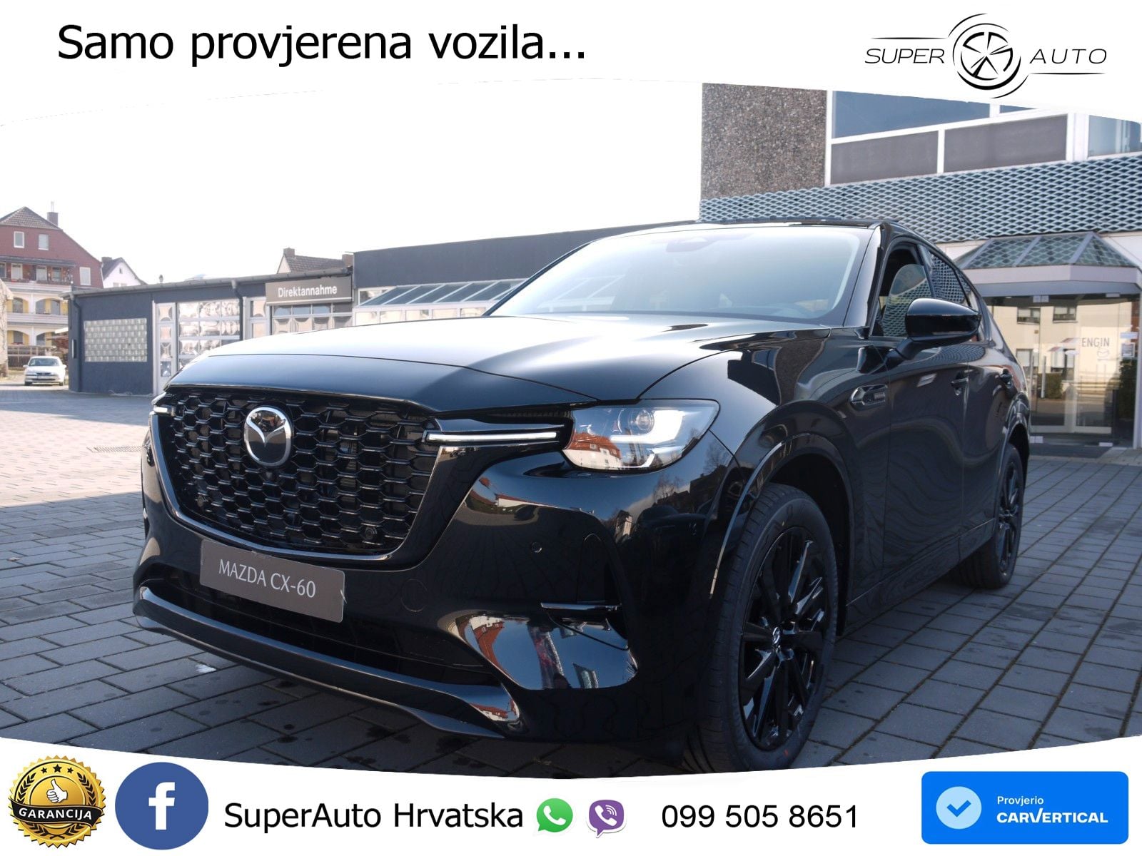 Mazda CX-60 3.3 e-Skyactiv D (254 KS) AWD Automatic MATRIX+GR SJED+KAM