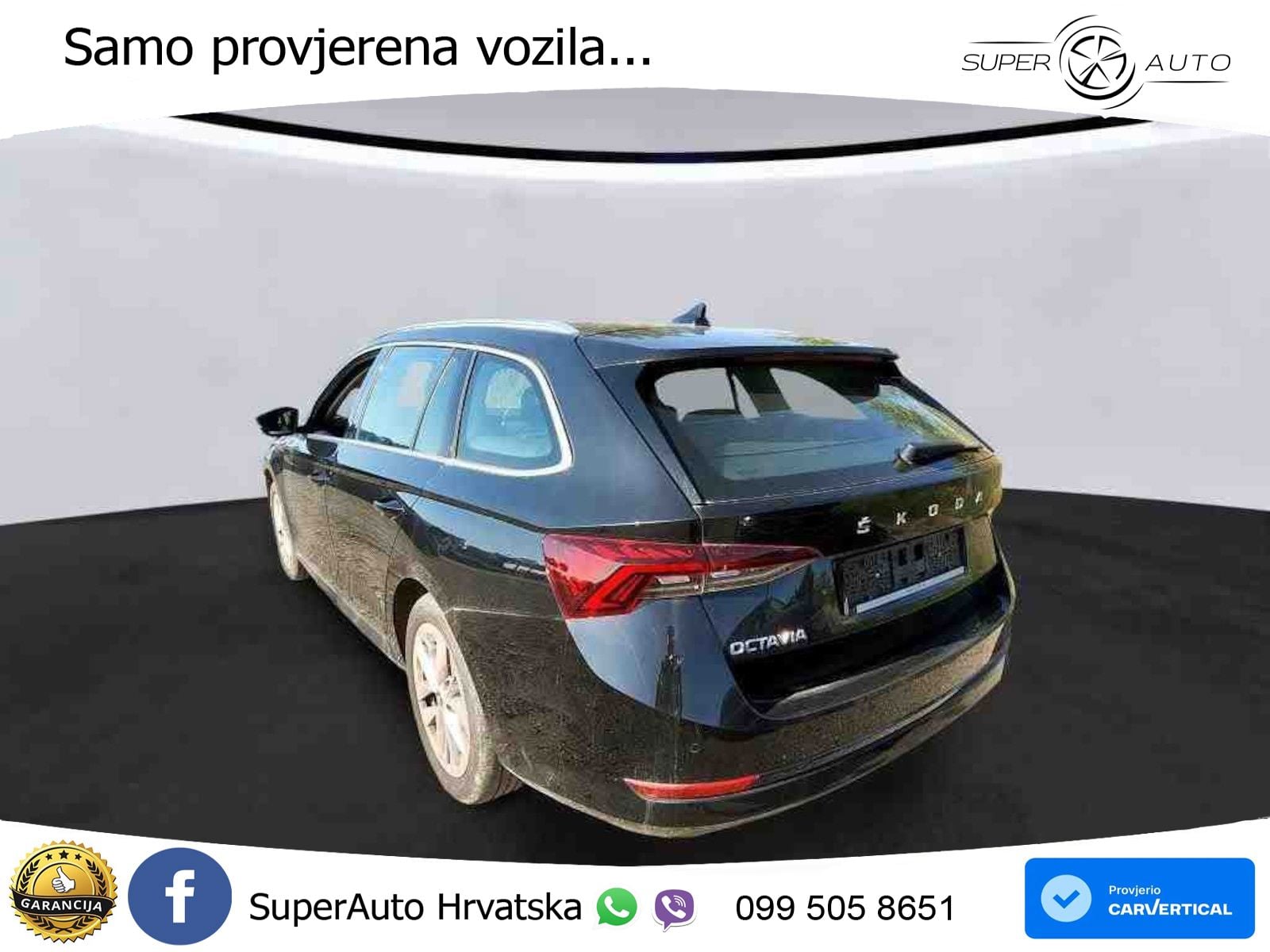 Škoda Octavia Combi 2.0 TDI (150 KS) DSG MATRIX+GR SJED+KAM