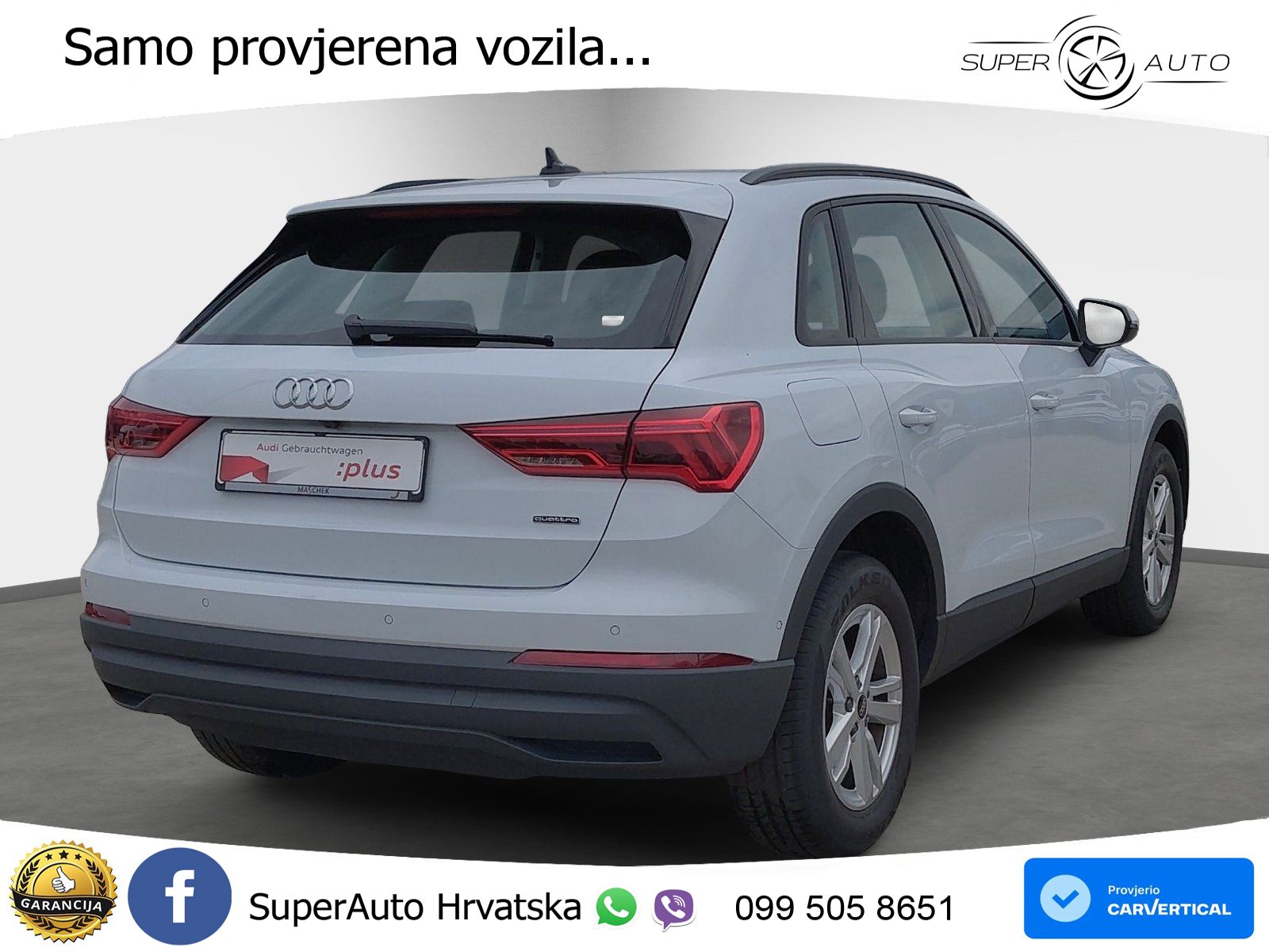 Audi Q3 40 TDI (193 KS) quattro S tronic LED+GR SJED+ACC
