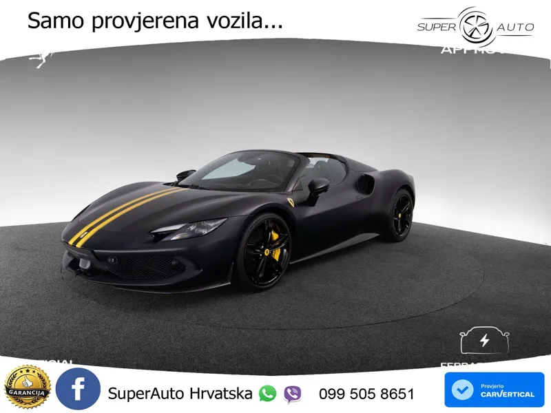 Ferrari 296 GTS 3.0 V6 (830 KS) F1 DCT LED+ACC