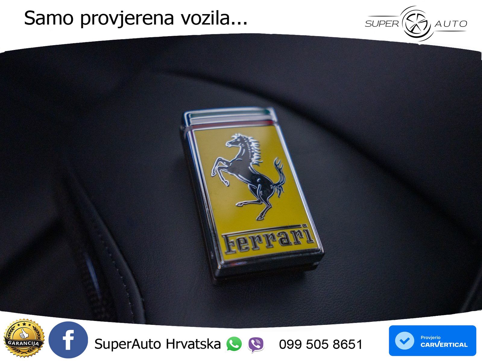 Ferrari 296 GTS 3.0 V6 (830 KS) F1 DCT LED+ACC