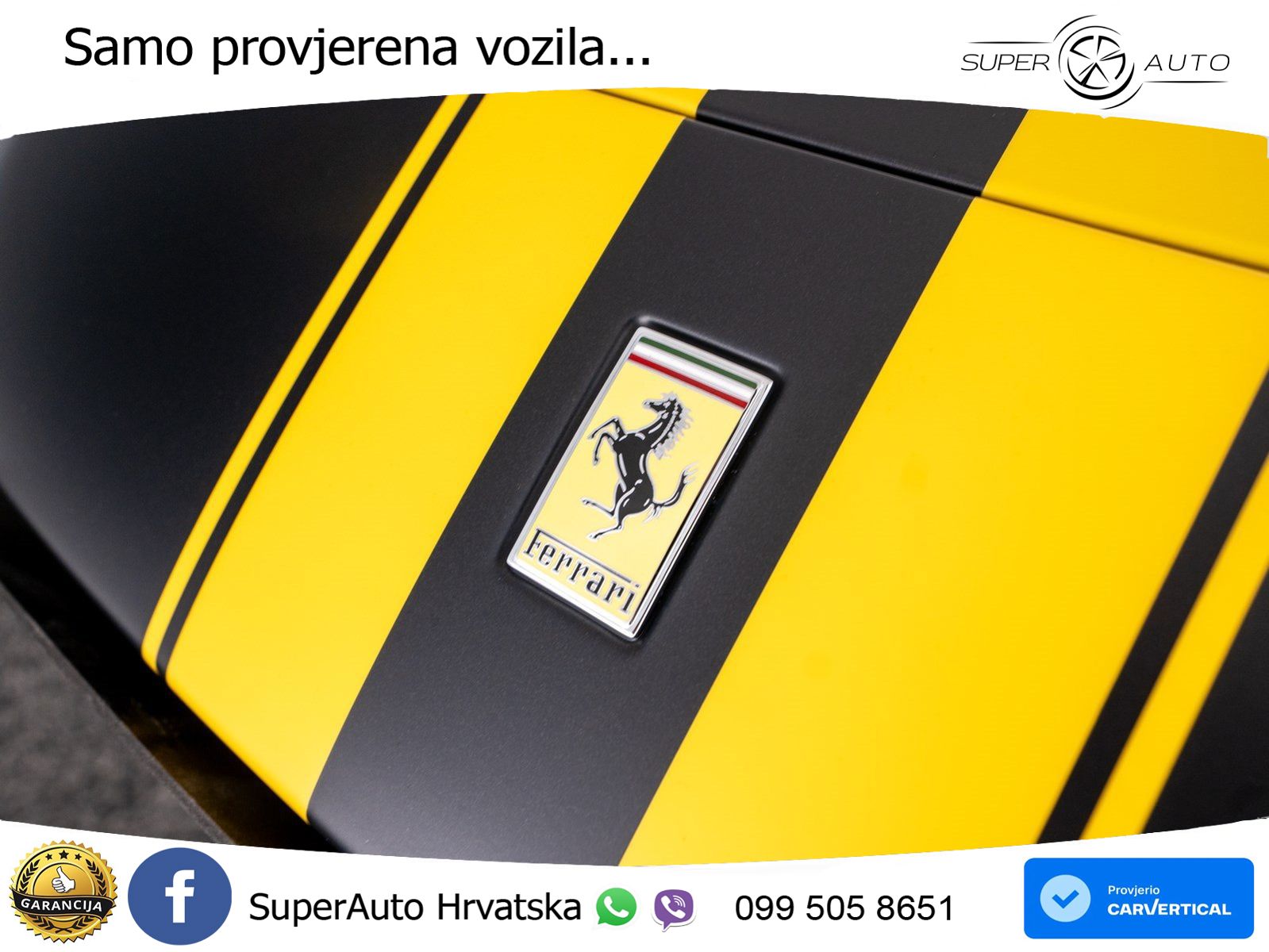 Ferrari 296 GTS 3.0 V6 (830 KS) F1 DCT LED+ACC