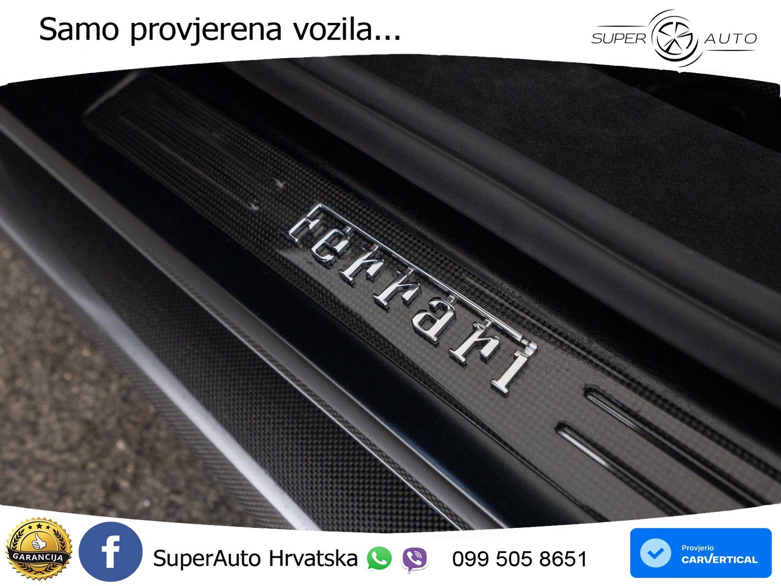 Ferrari 296 GTS 3.0 V6 (830 KS) F1 DCT LED+ACC