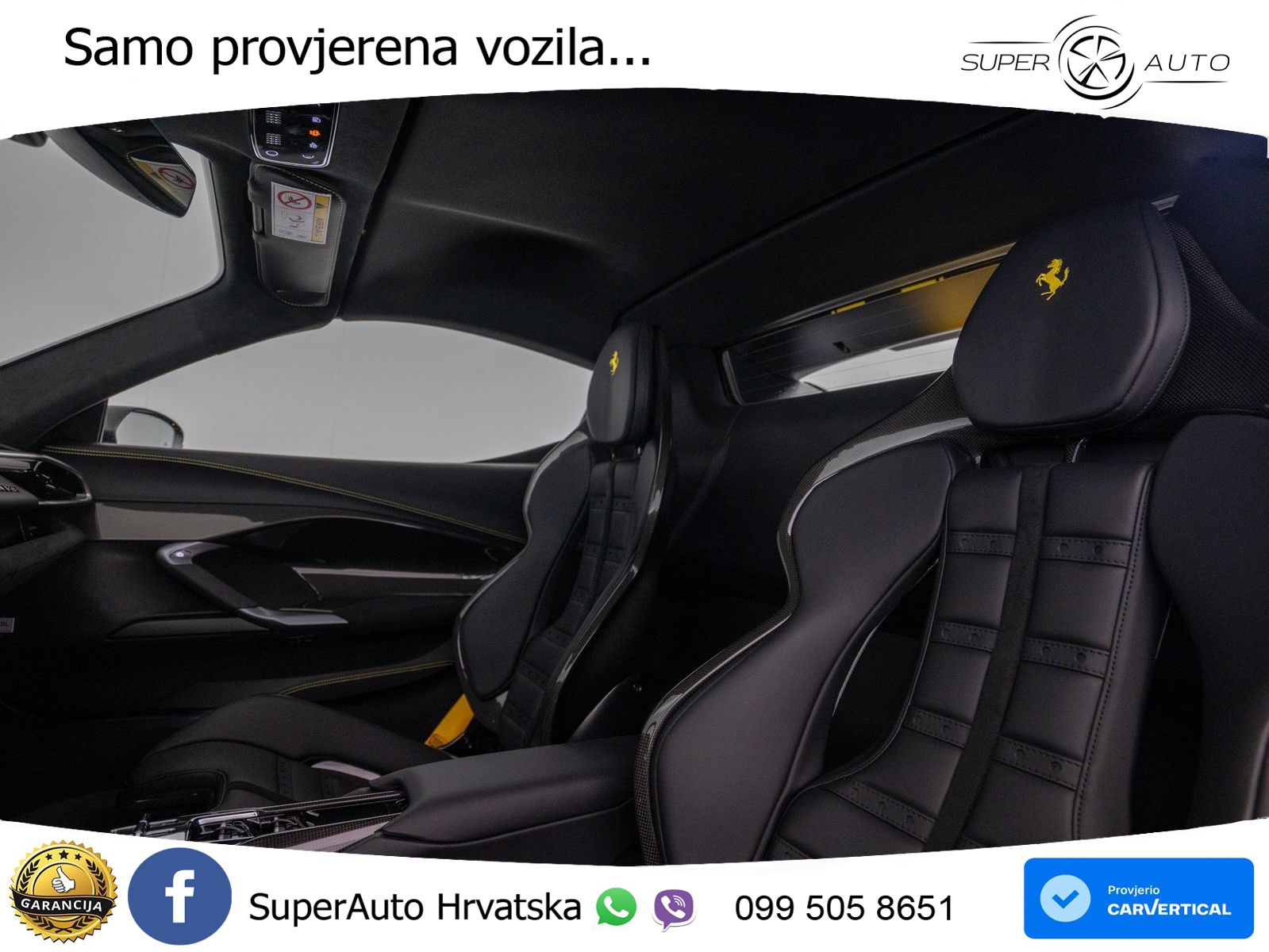 Ferrari 296 GTS 3.0 V6 (830 KS) F1 DCT LED+ACC